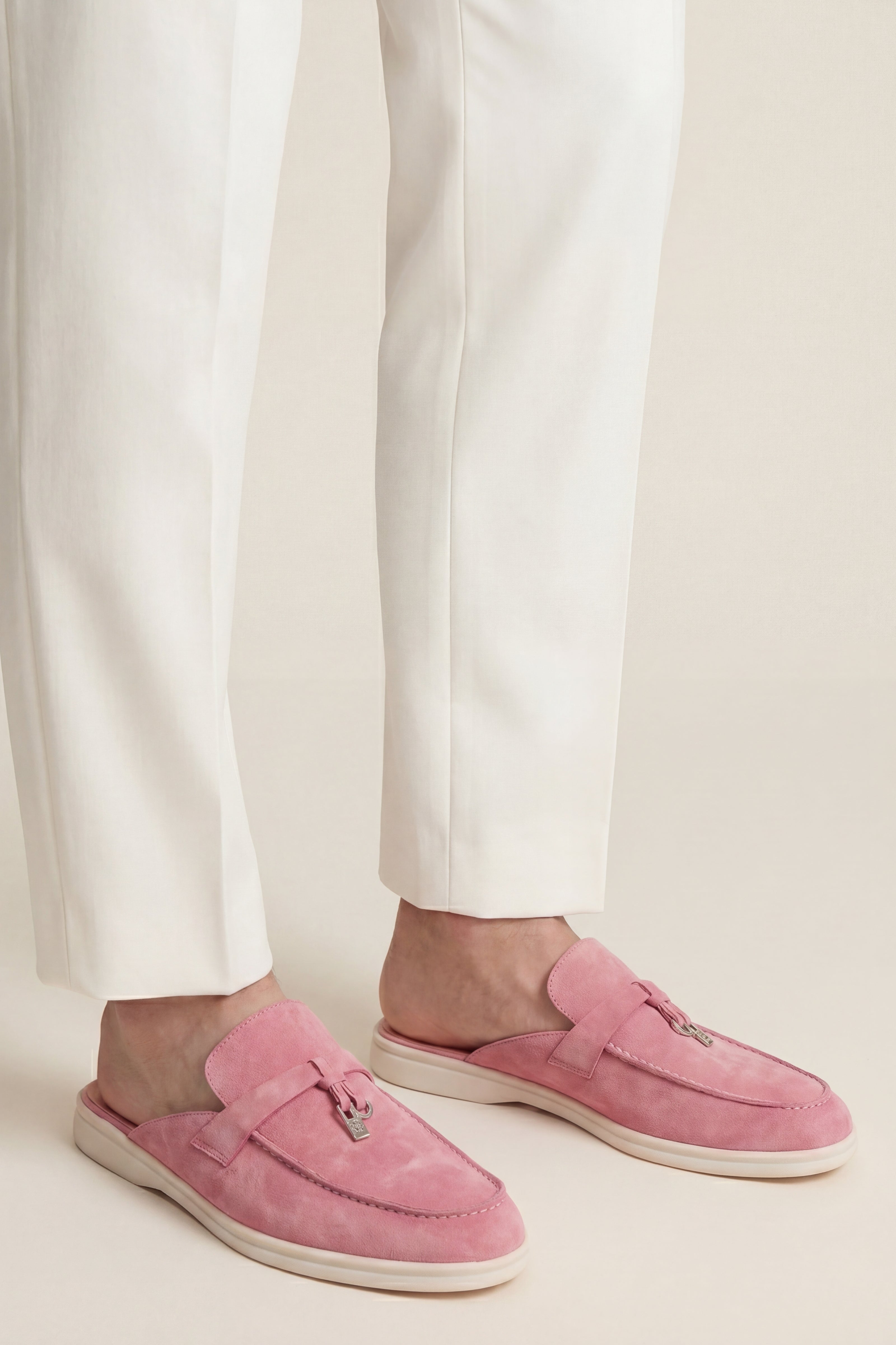 Maretti Buckle Mule Pink