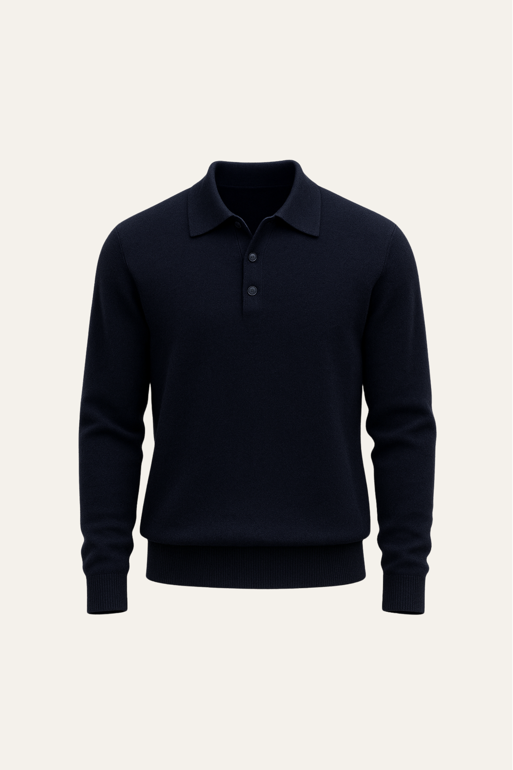 Alessandro Merino Polo Maglia Blu Navy