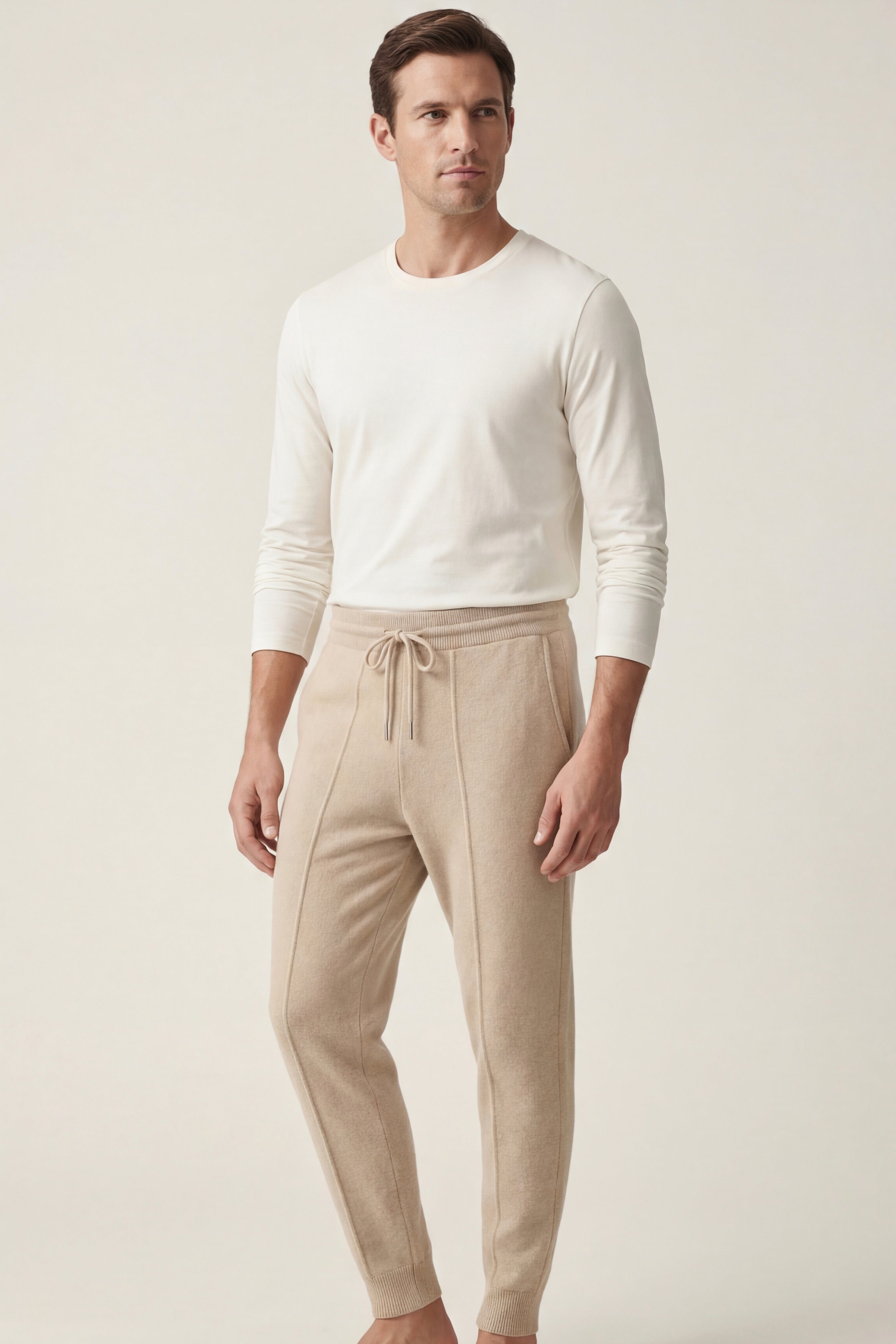 Pantaloni Sartore Cashmere Beige