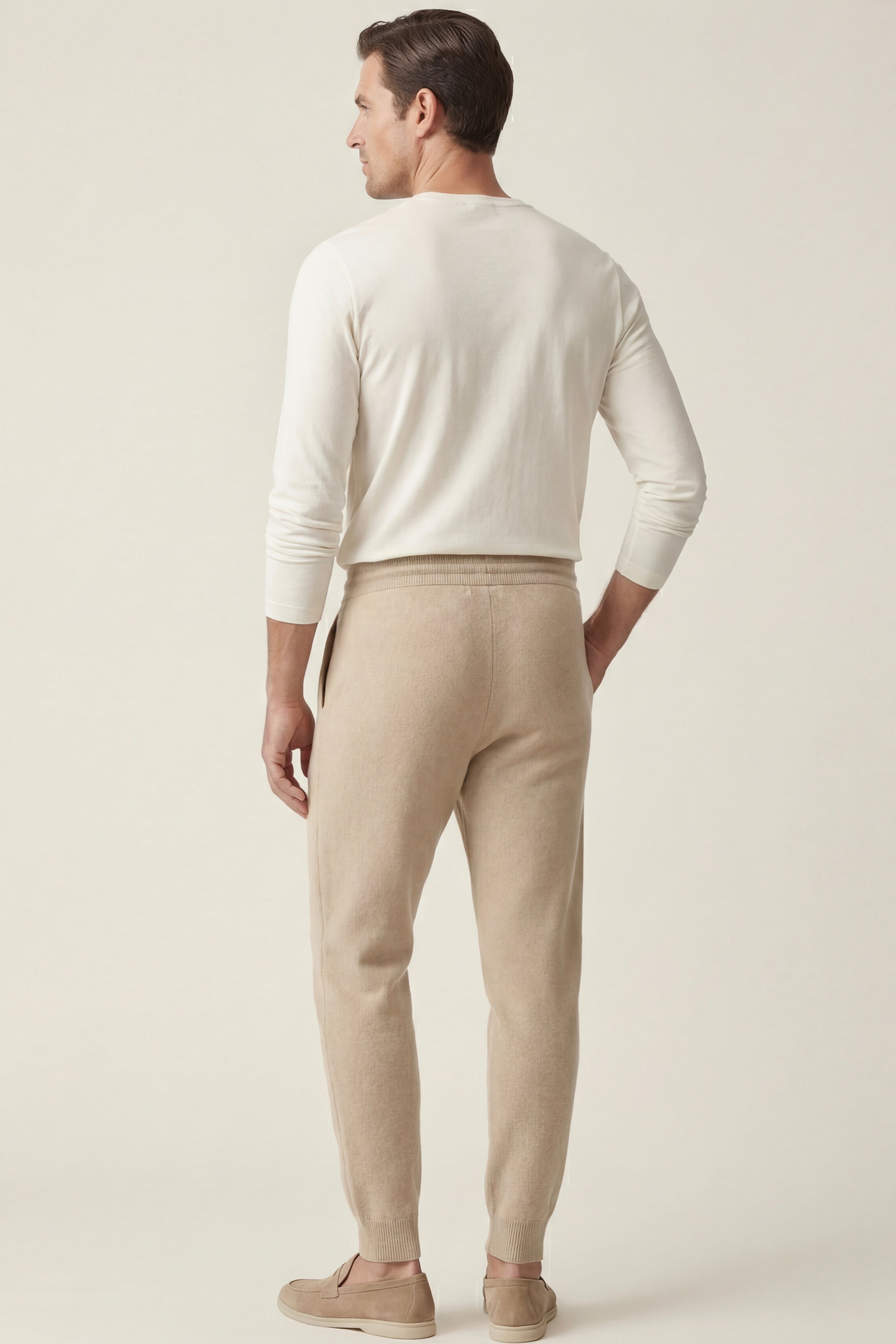 Pantaloni Sartore Cashmere Beige