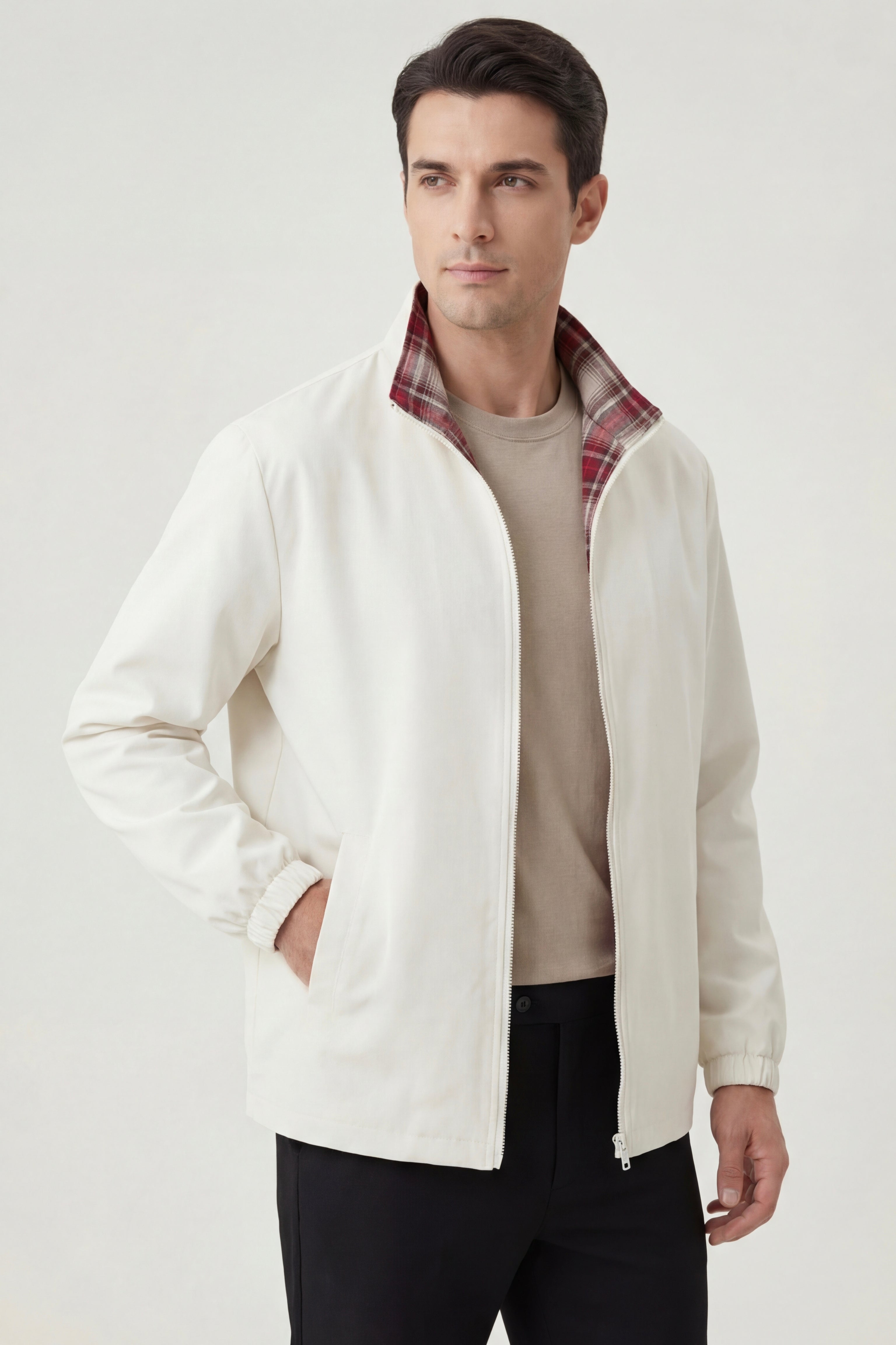 Giacca Reversibile Levanto Crema
