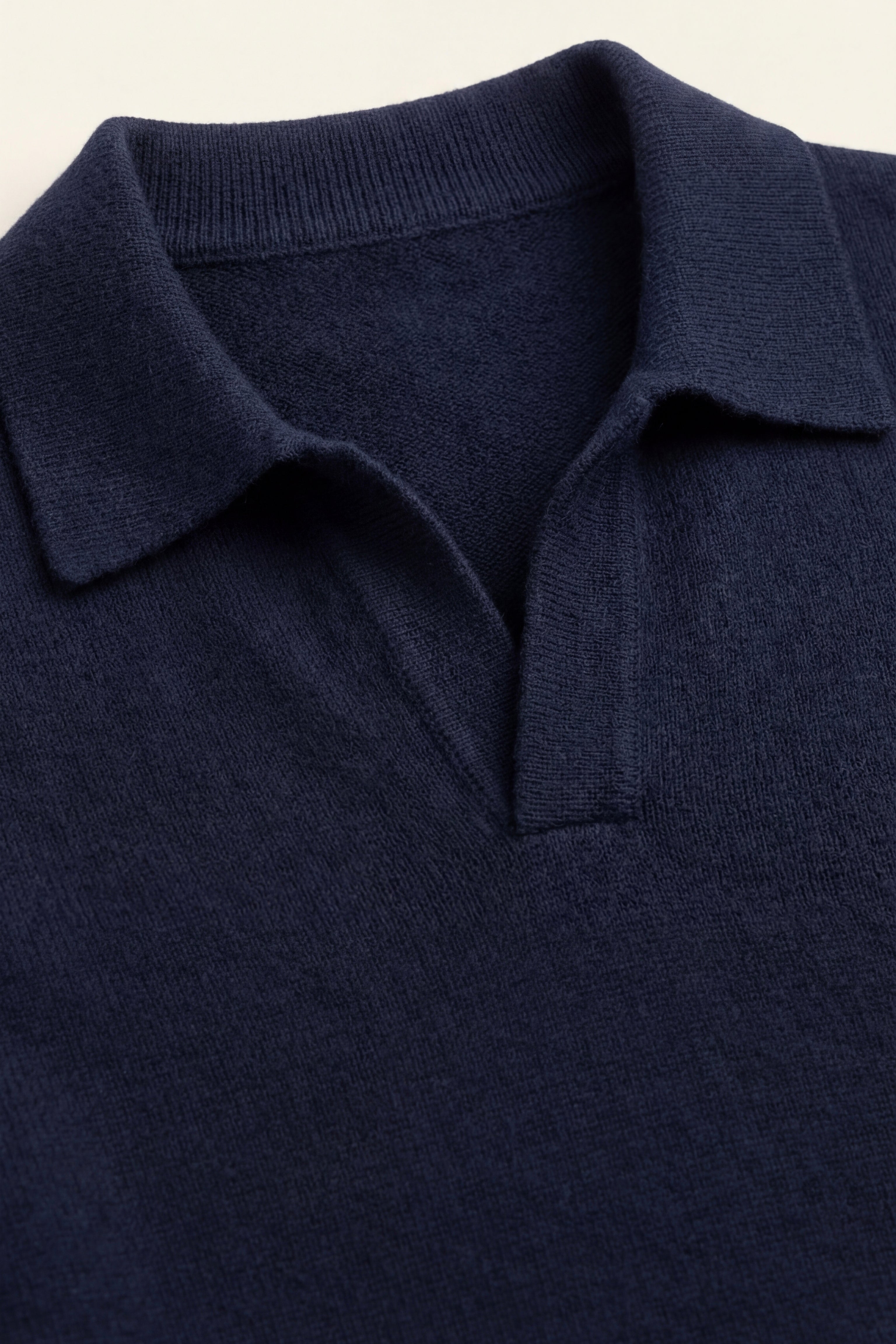 Marencio Maglia Polo Cashmere Blu Scuro