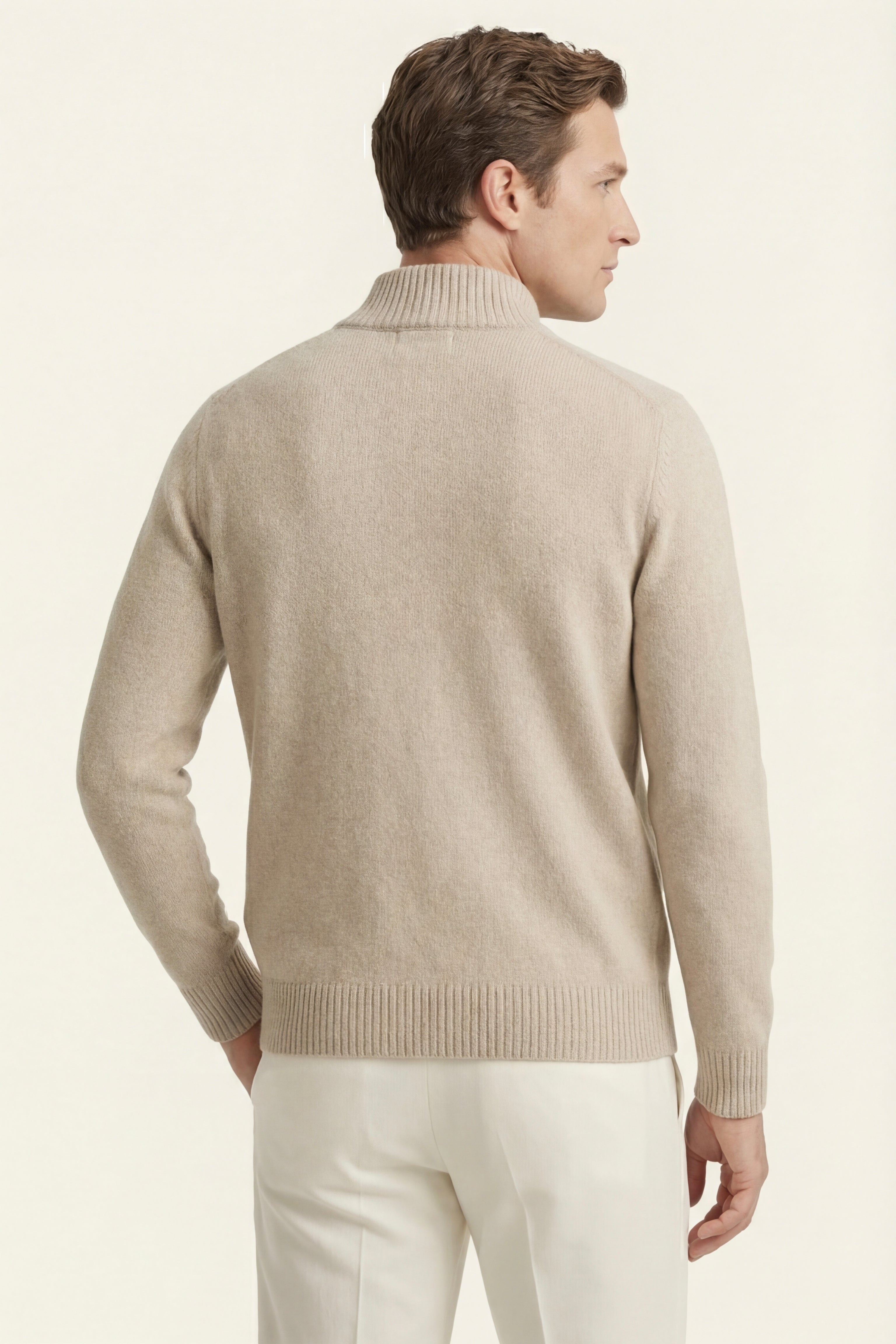 Cardigan Giotto Cashmere Sabbia