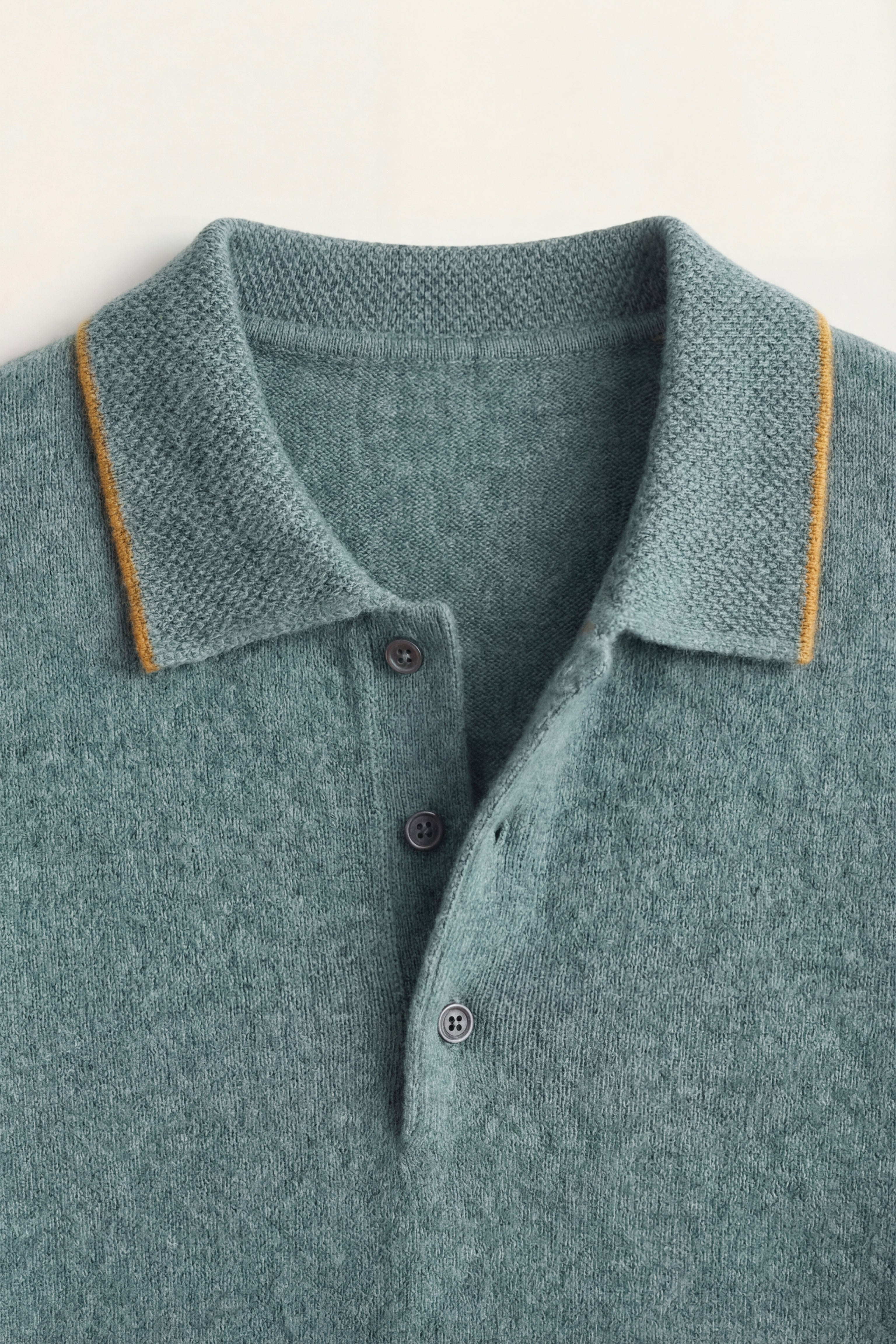 Polo in maglia Merino Morino verde