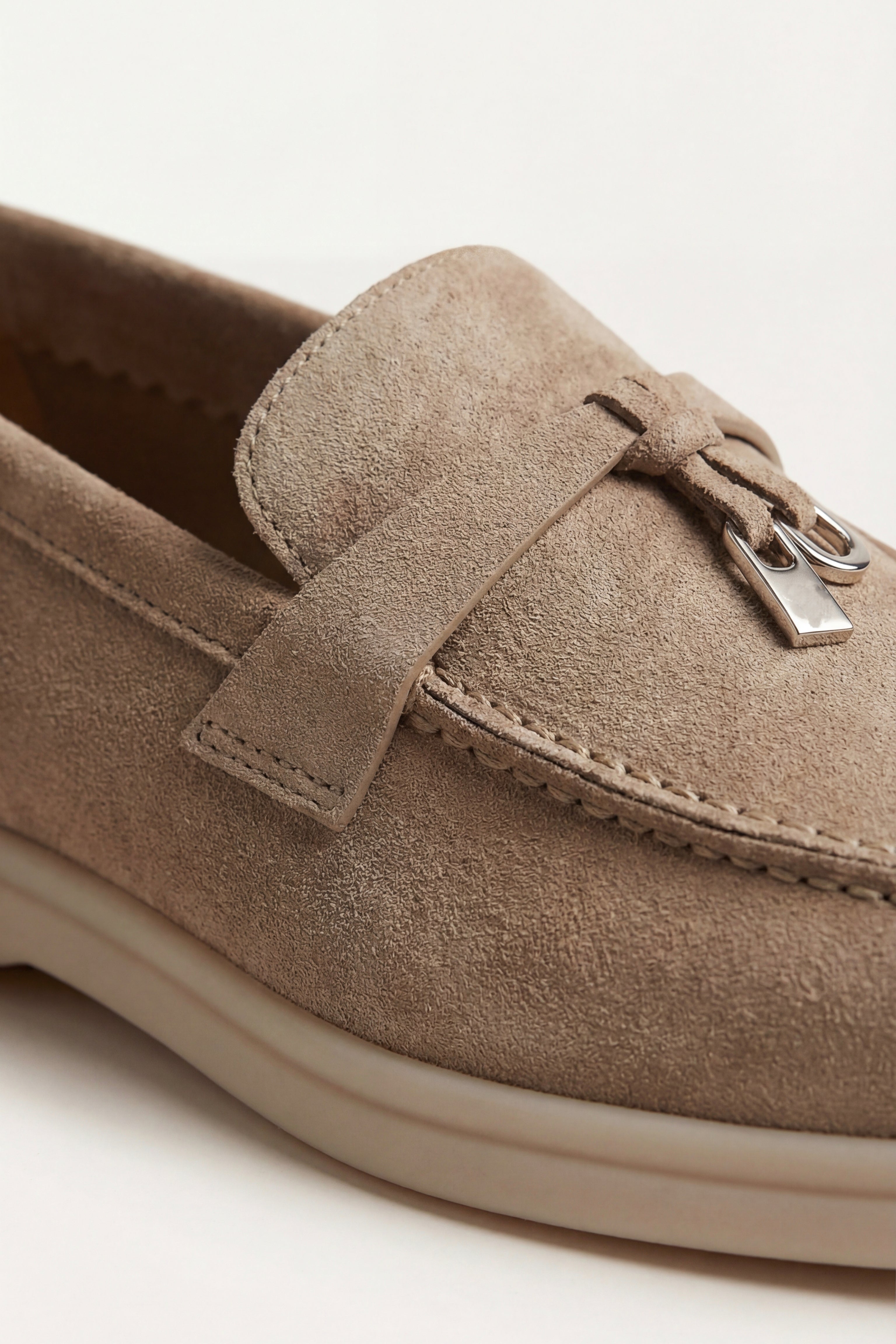 Leonis Mocassino con Fibbia Marrone Tortora