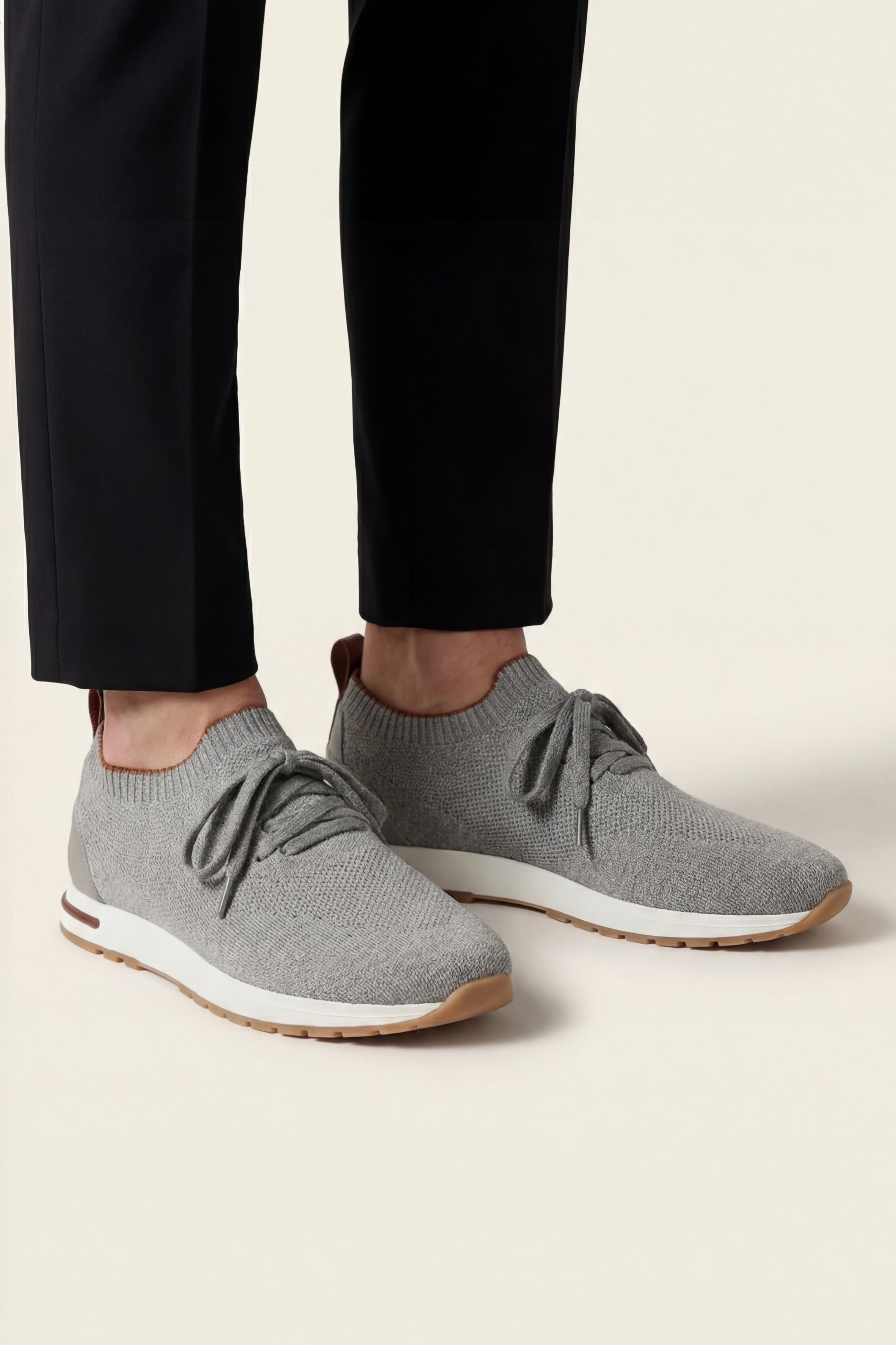 Solano Mesh Slip-On Light Grey