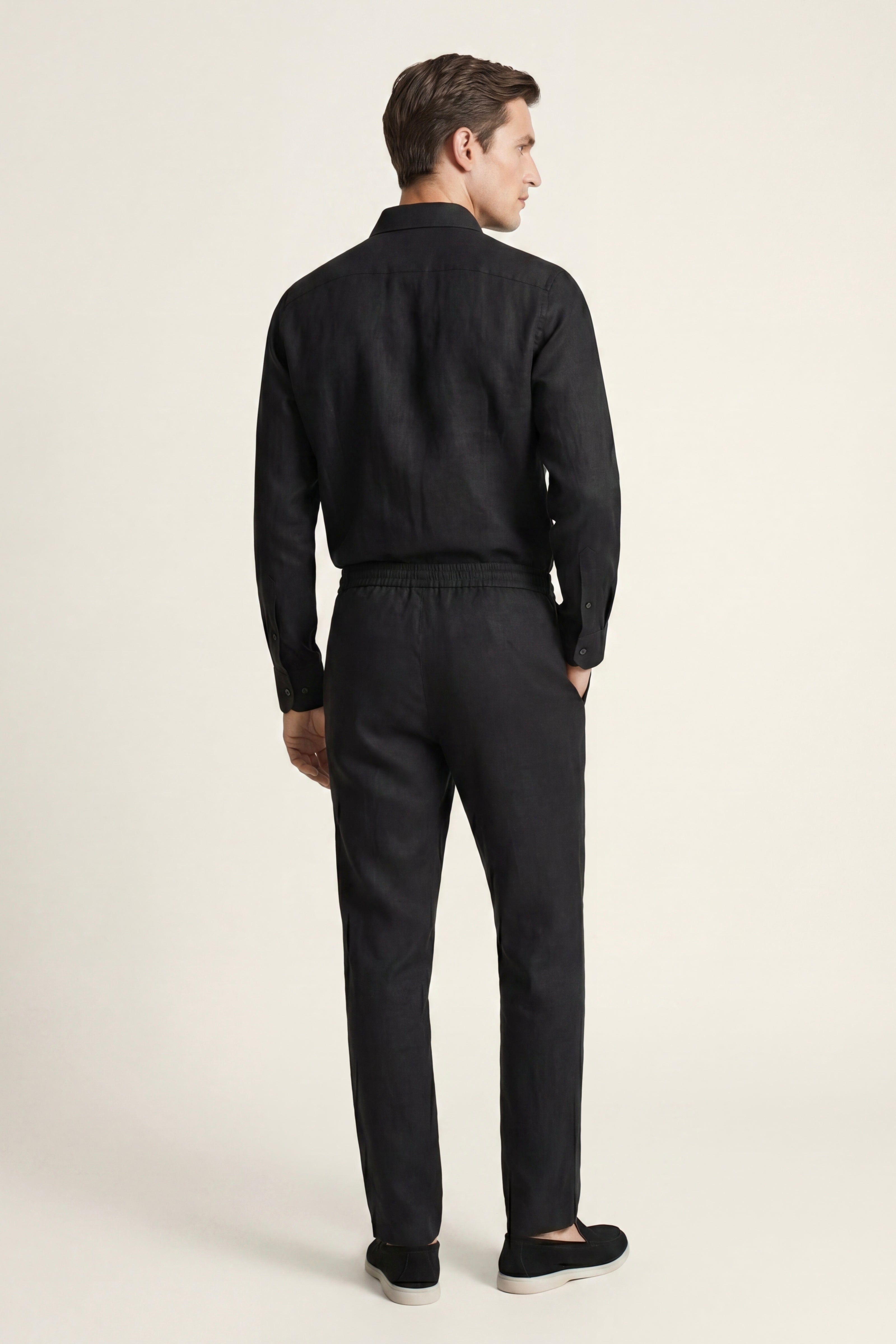Set Lenzuola Bellagio Maniche Lunghe Nero