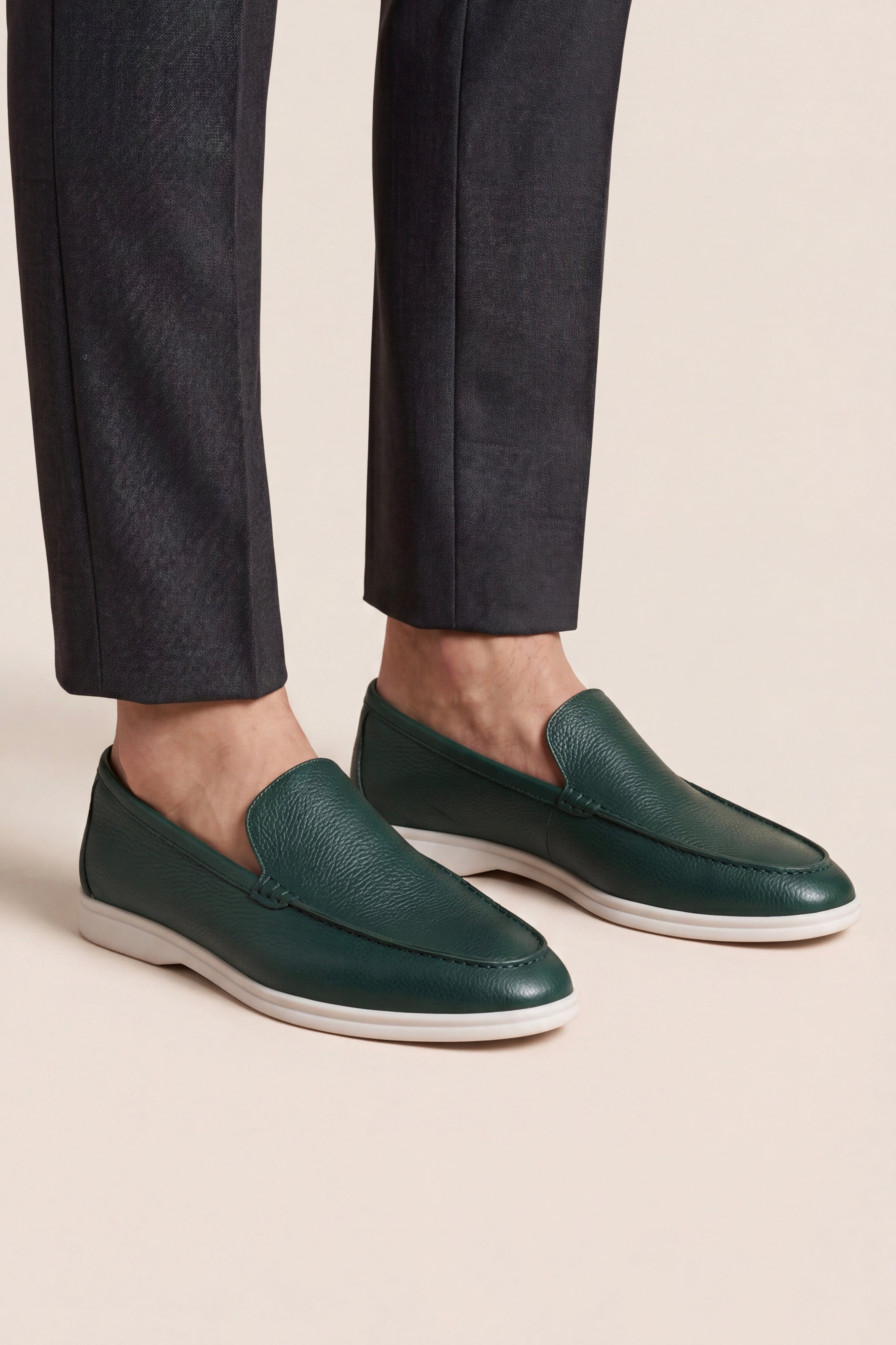 Mocassini Alvero Dressed Verde Scuro