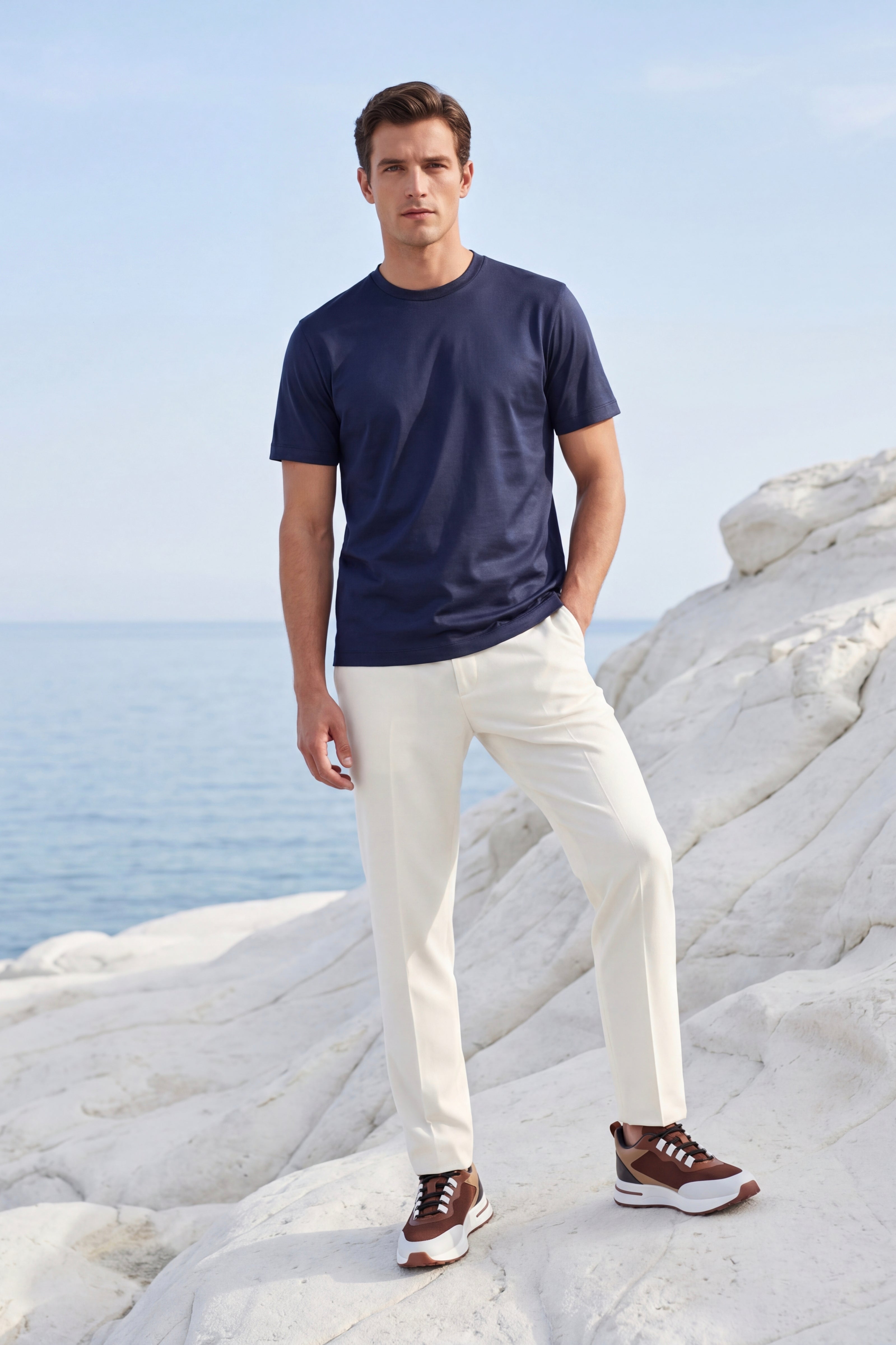 T-shirt Eterna Blu Navy