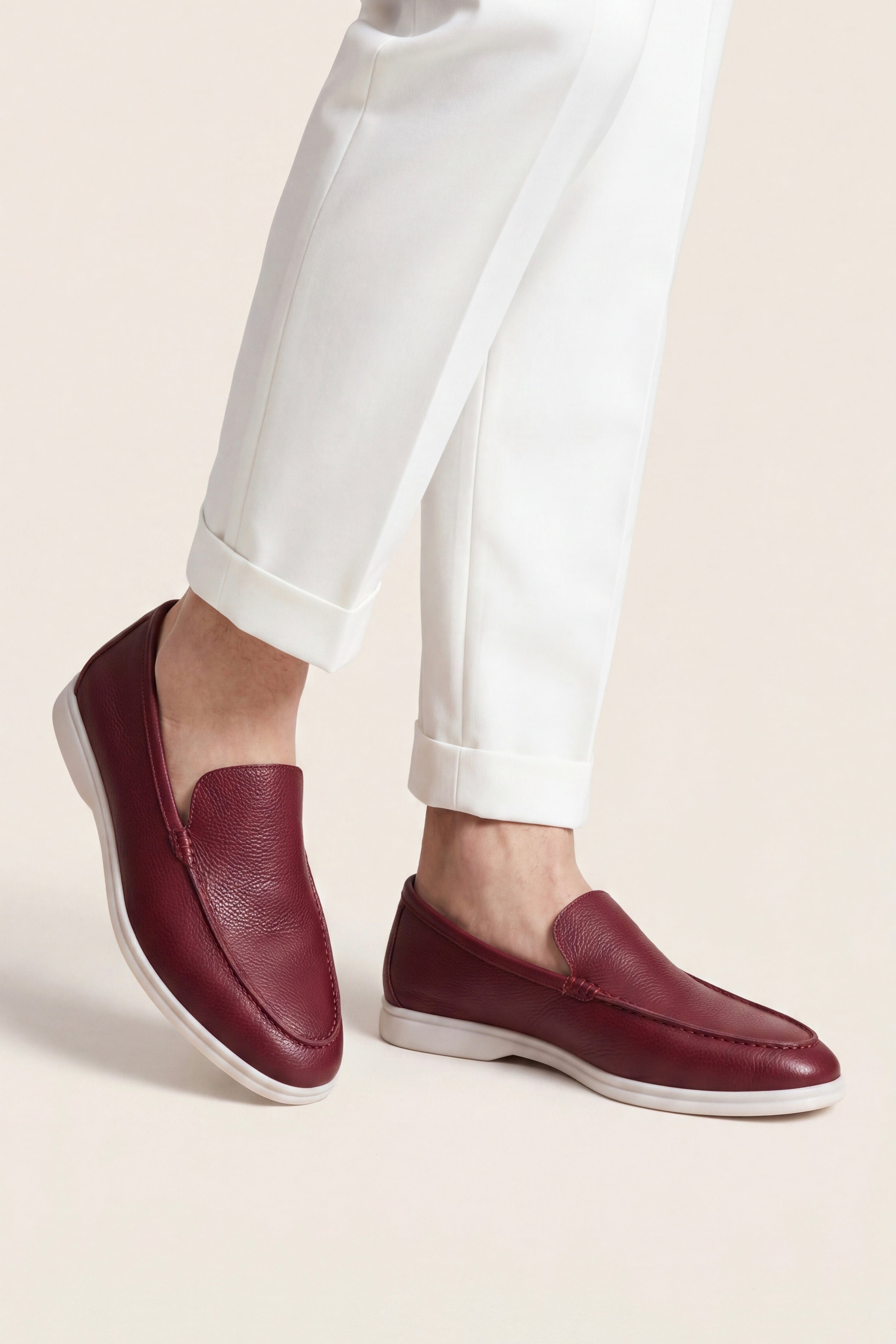 Mocassino Alvero Elegante Bordeaux