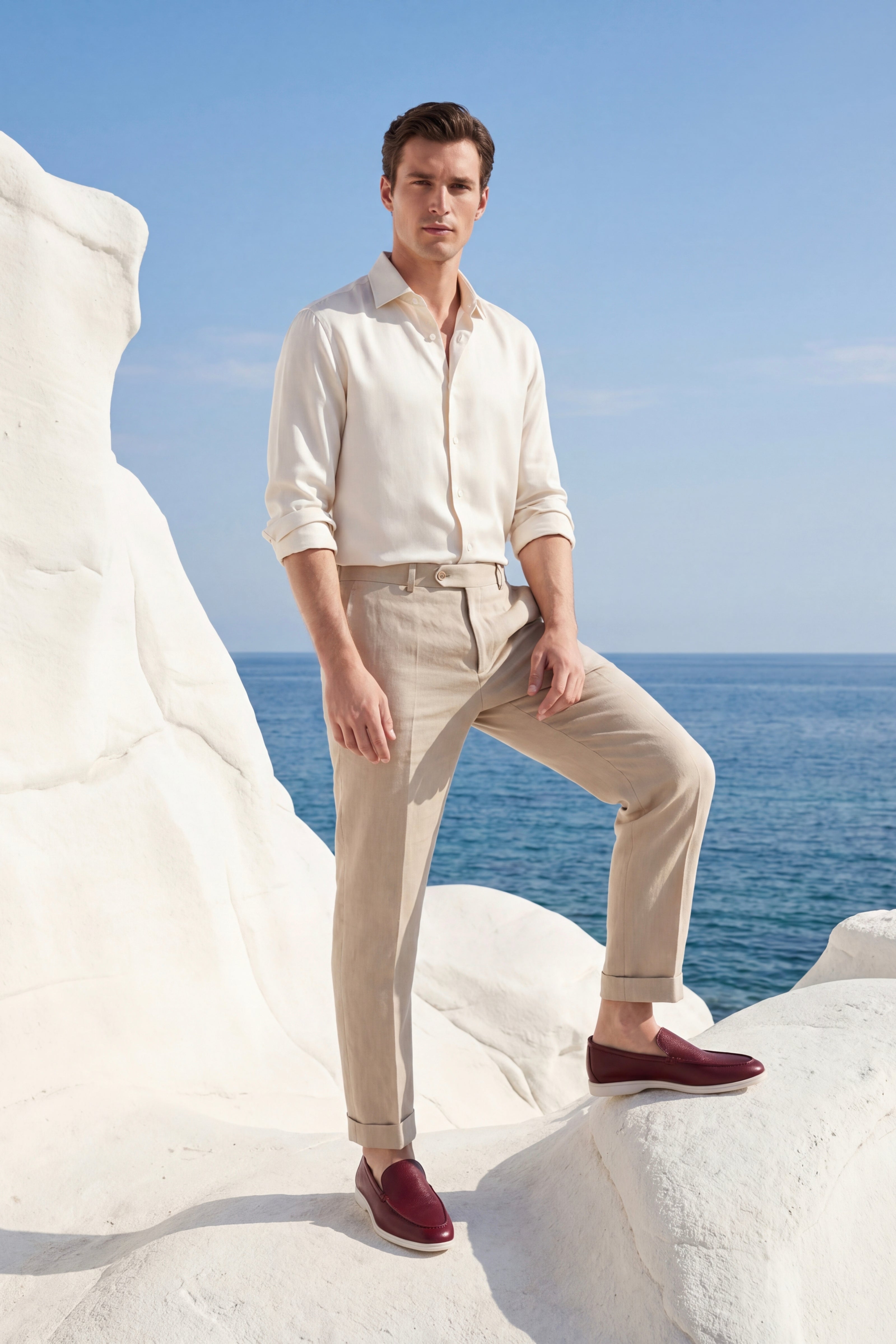 Mocassino Alvero Elegante Bordeaux