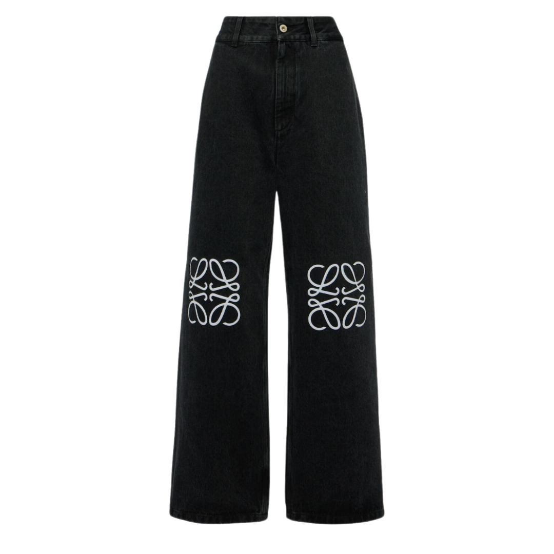 Jeans Anagramm Nero