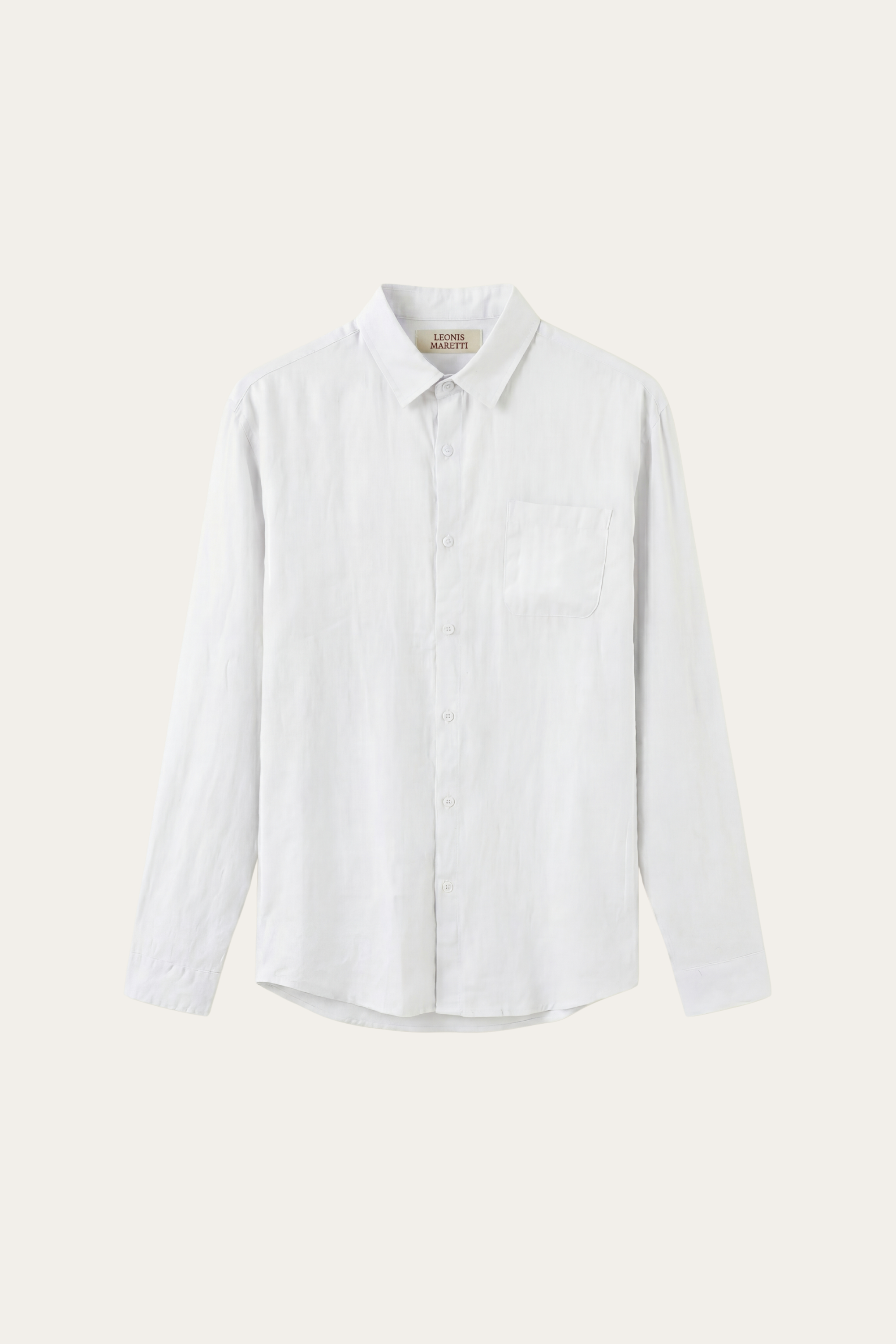 Camicia di Lino Torino Bianca