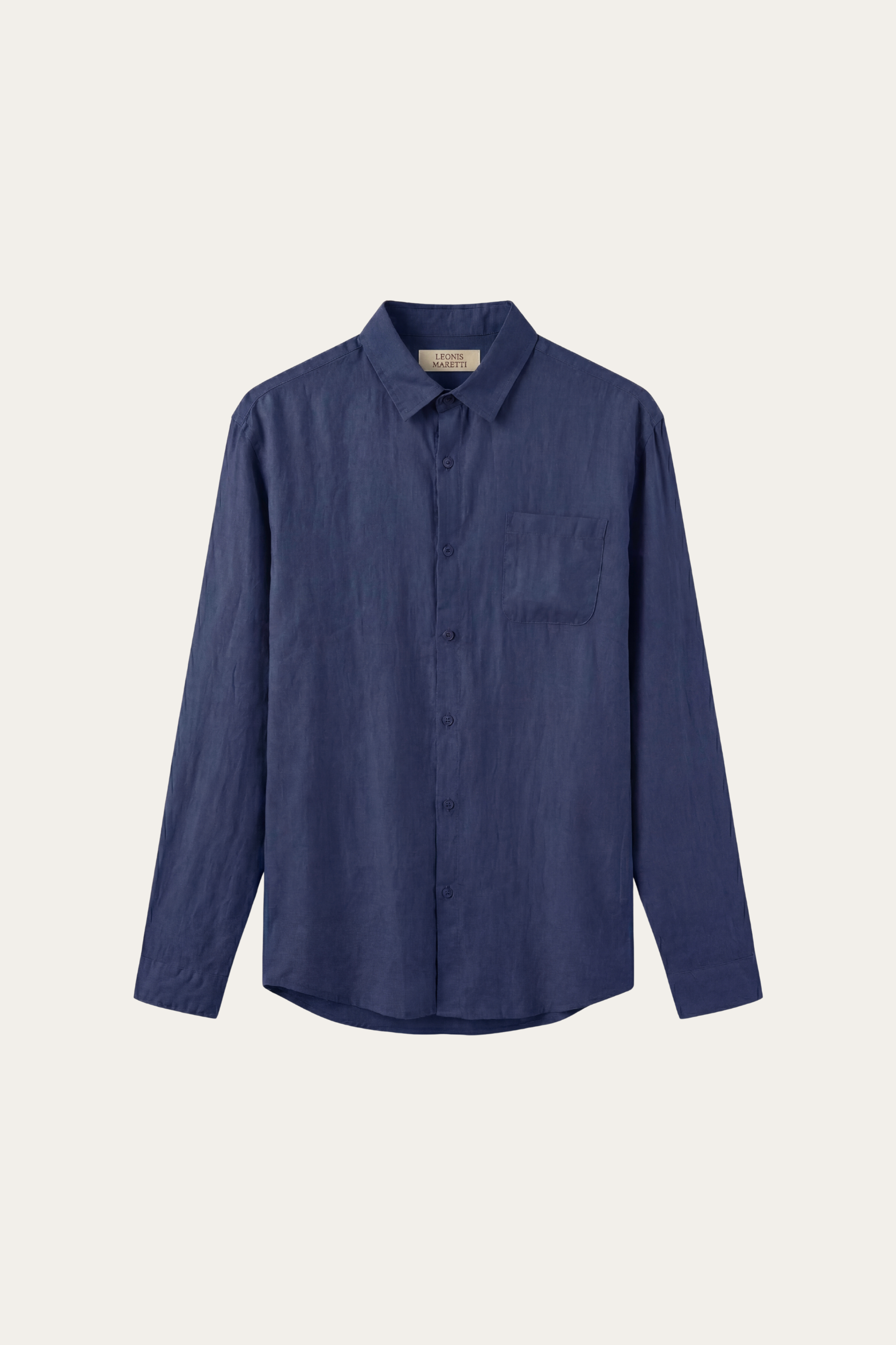 Camicia di Lino Torino Blu
