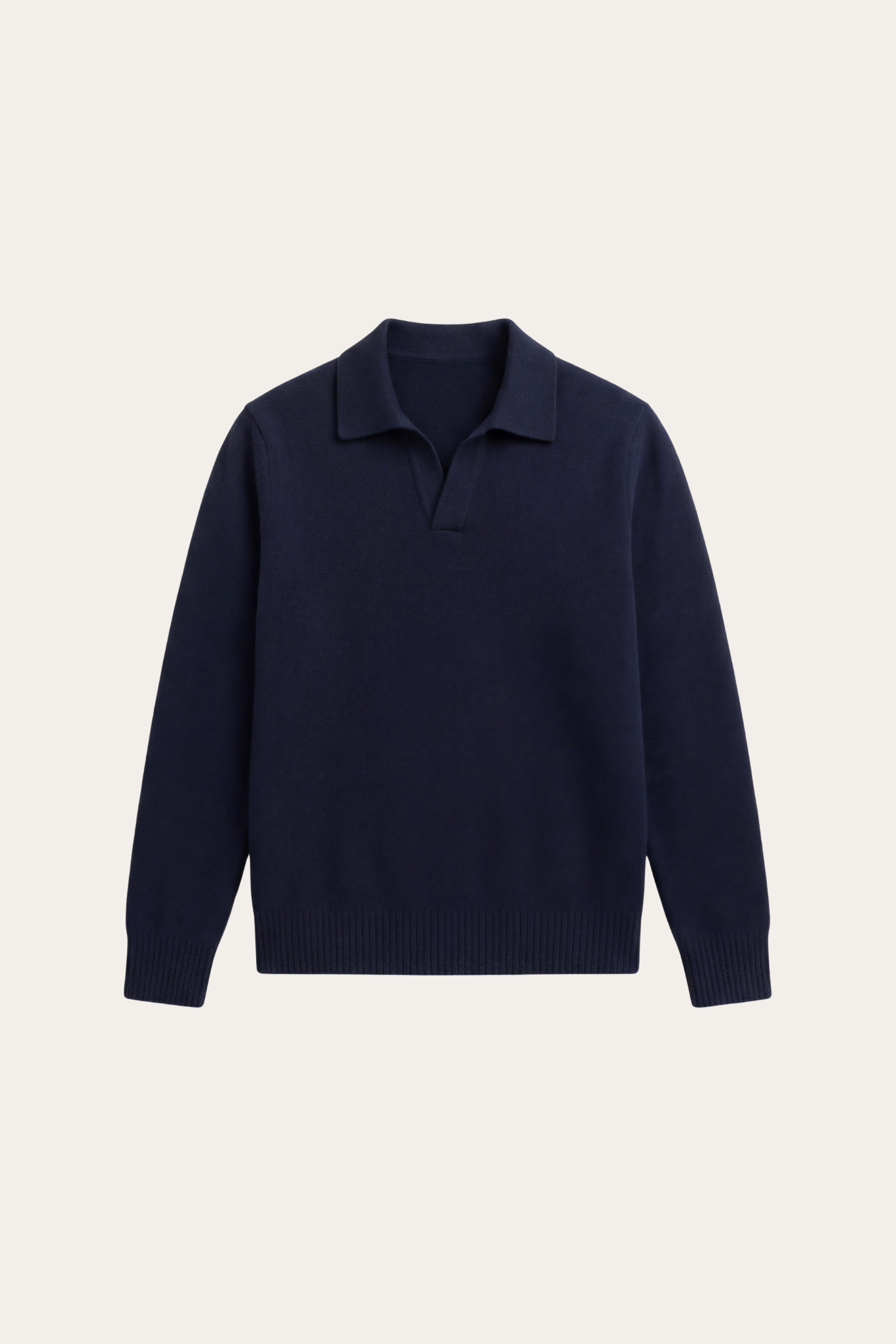 Marencio Maglia Polo Cashmere Blu Scuro