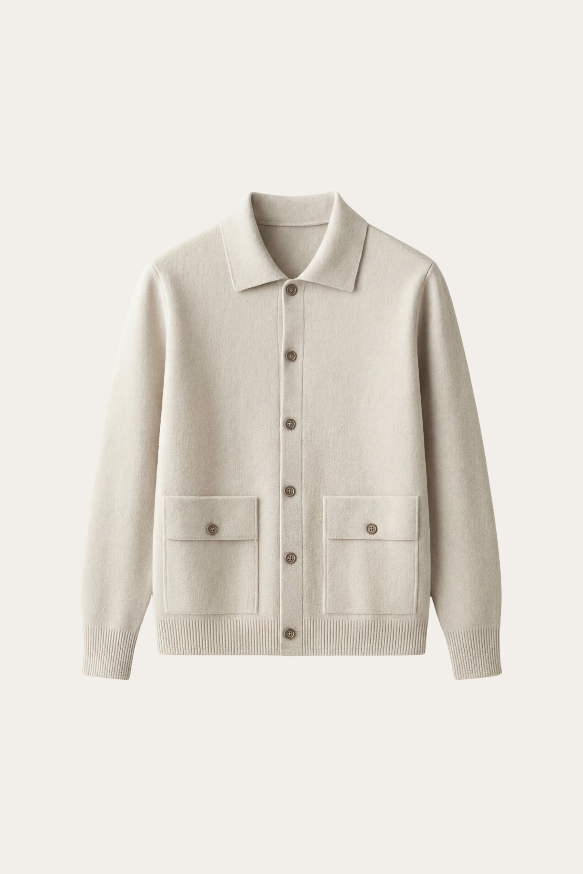 Cardigan in cashmere Lorenzo avorio