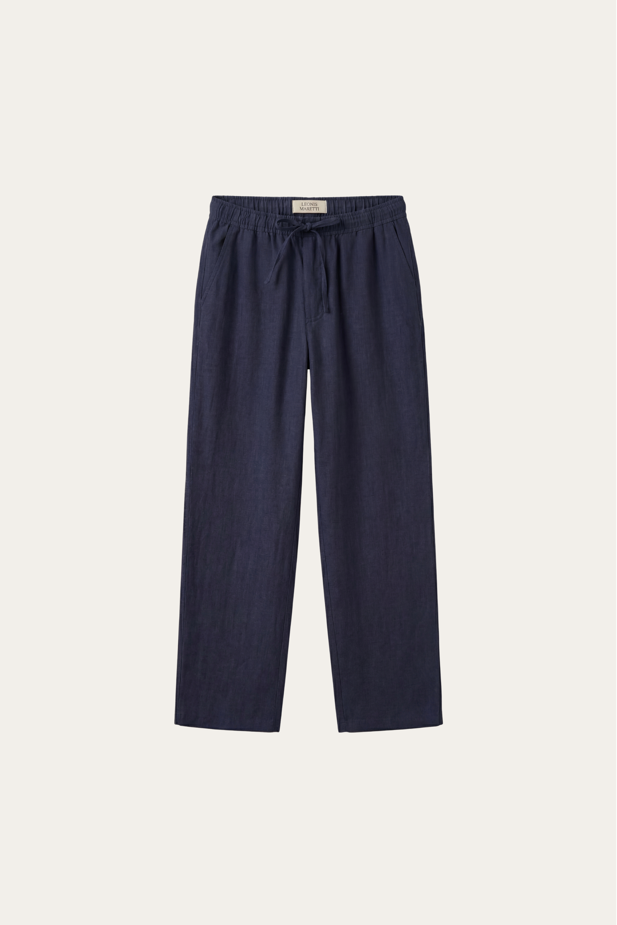 Catania Linen Pantalon Blue