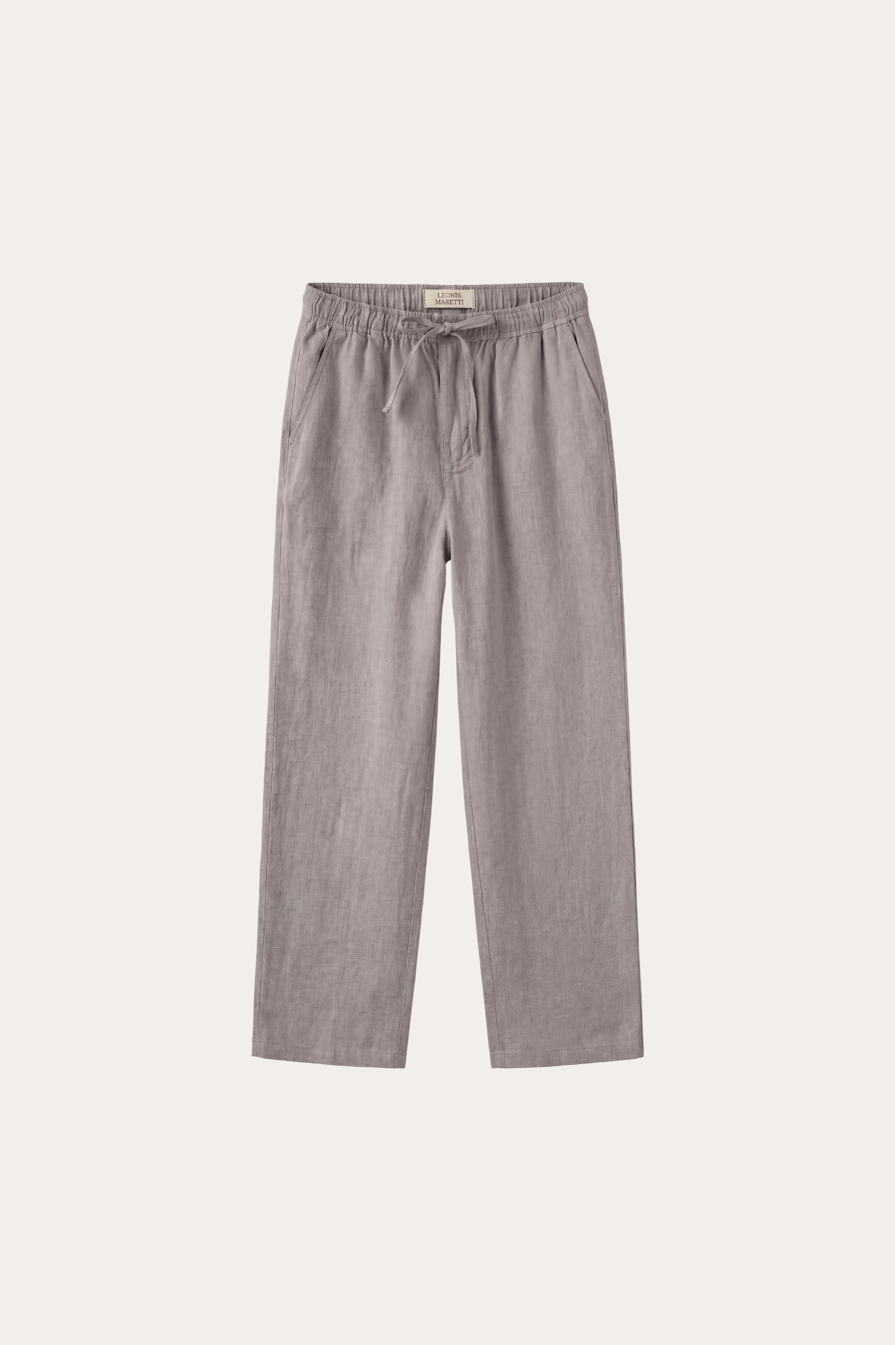 Catania Linen Pantalon Grey