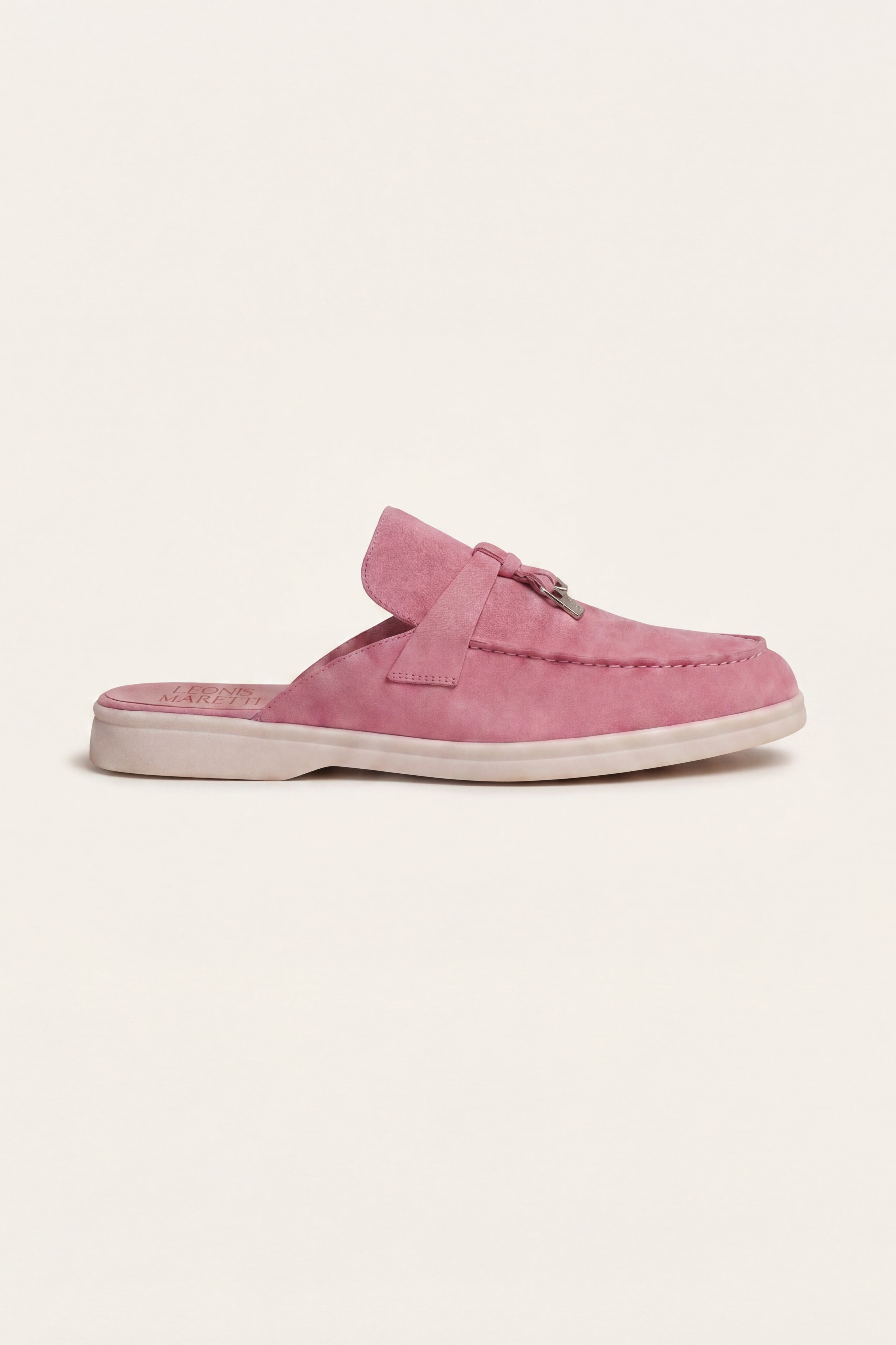 Maretti Buckle Mule Pink
