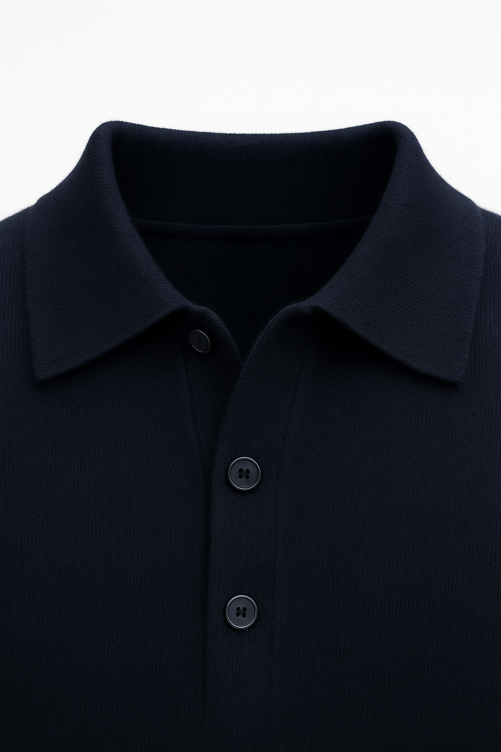 Alessandro Merino Polo Maglia Blu Navy