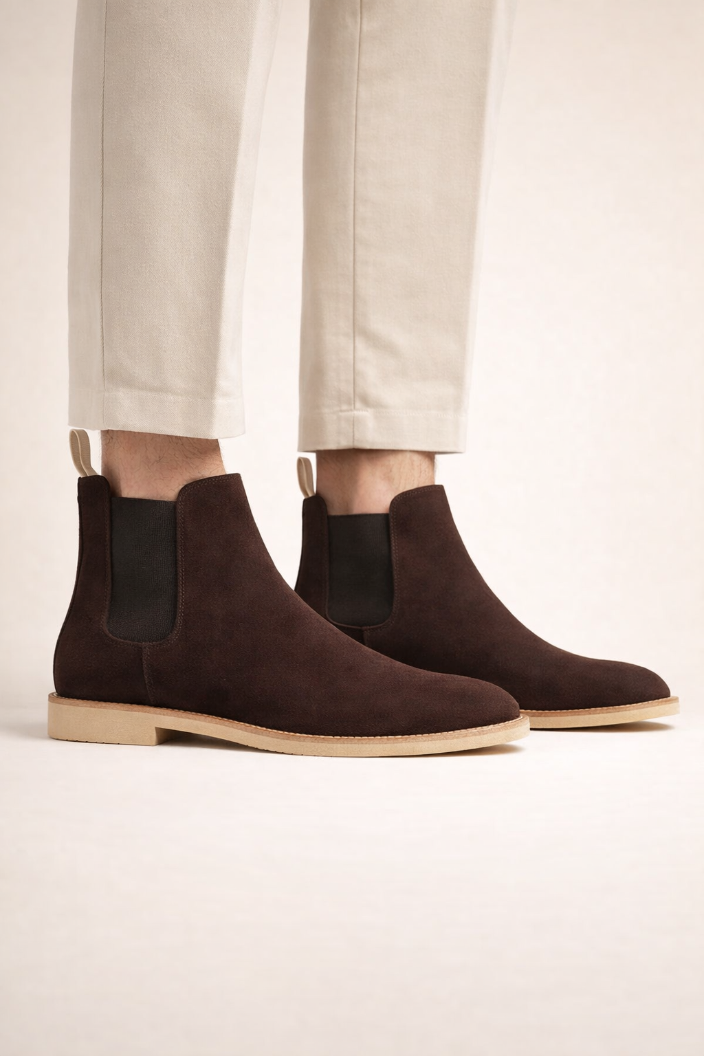 Lerano Chelsea Boots Marrone Scuro