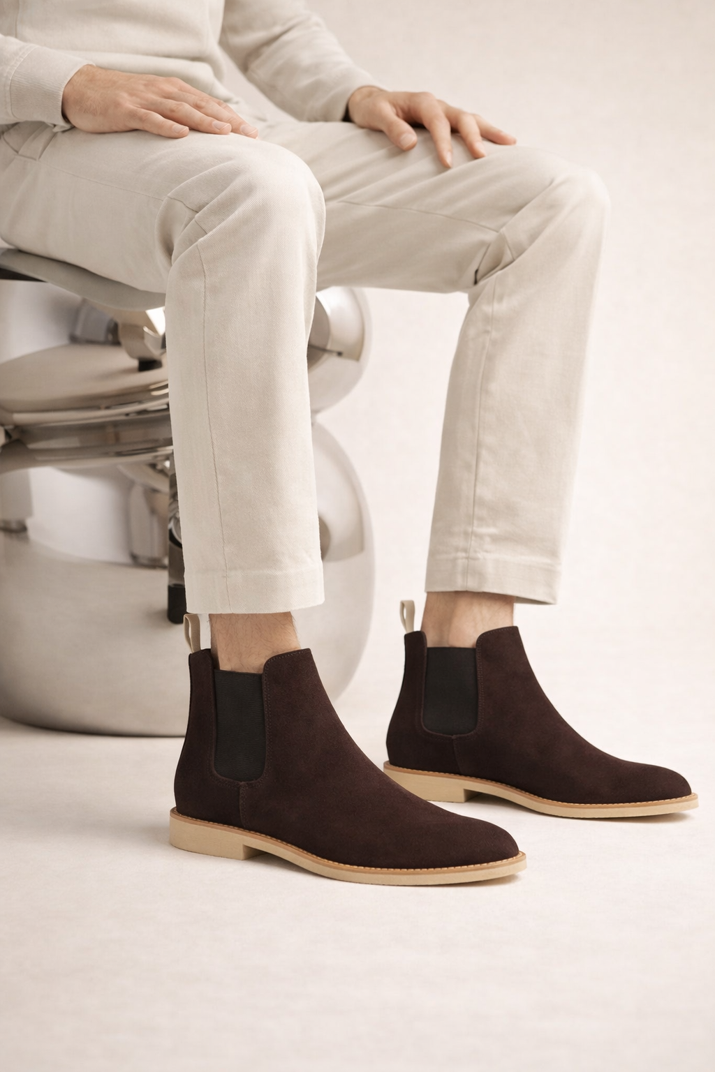 Lerano Chelsea Boots Marrone Scuro
