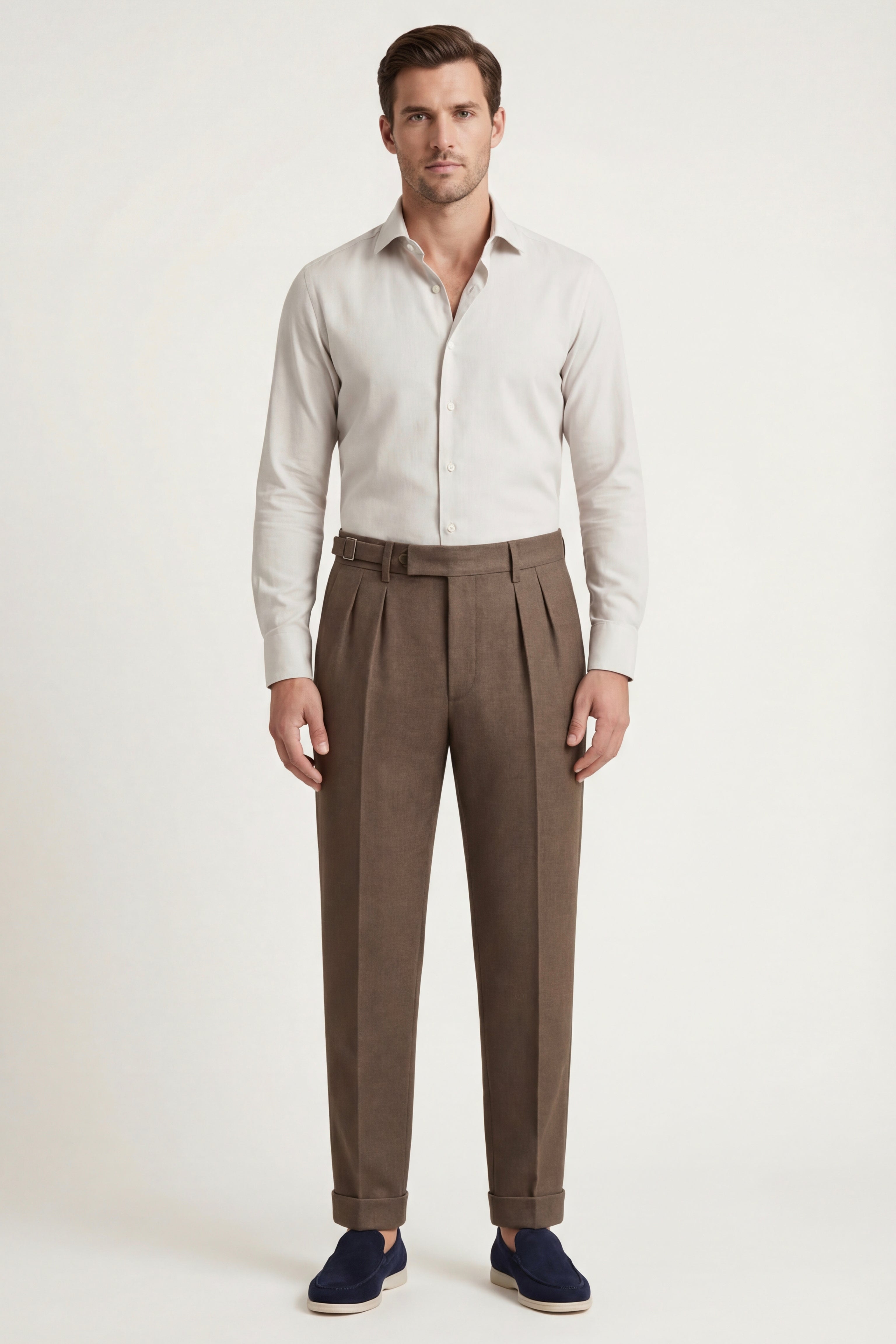 Pantalone Lorano Merino Khaki