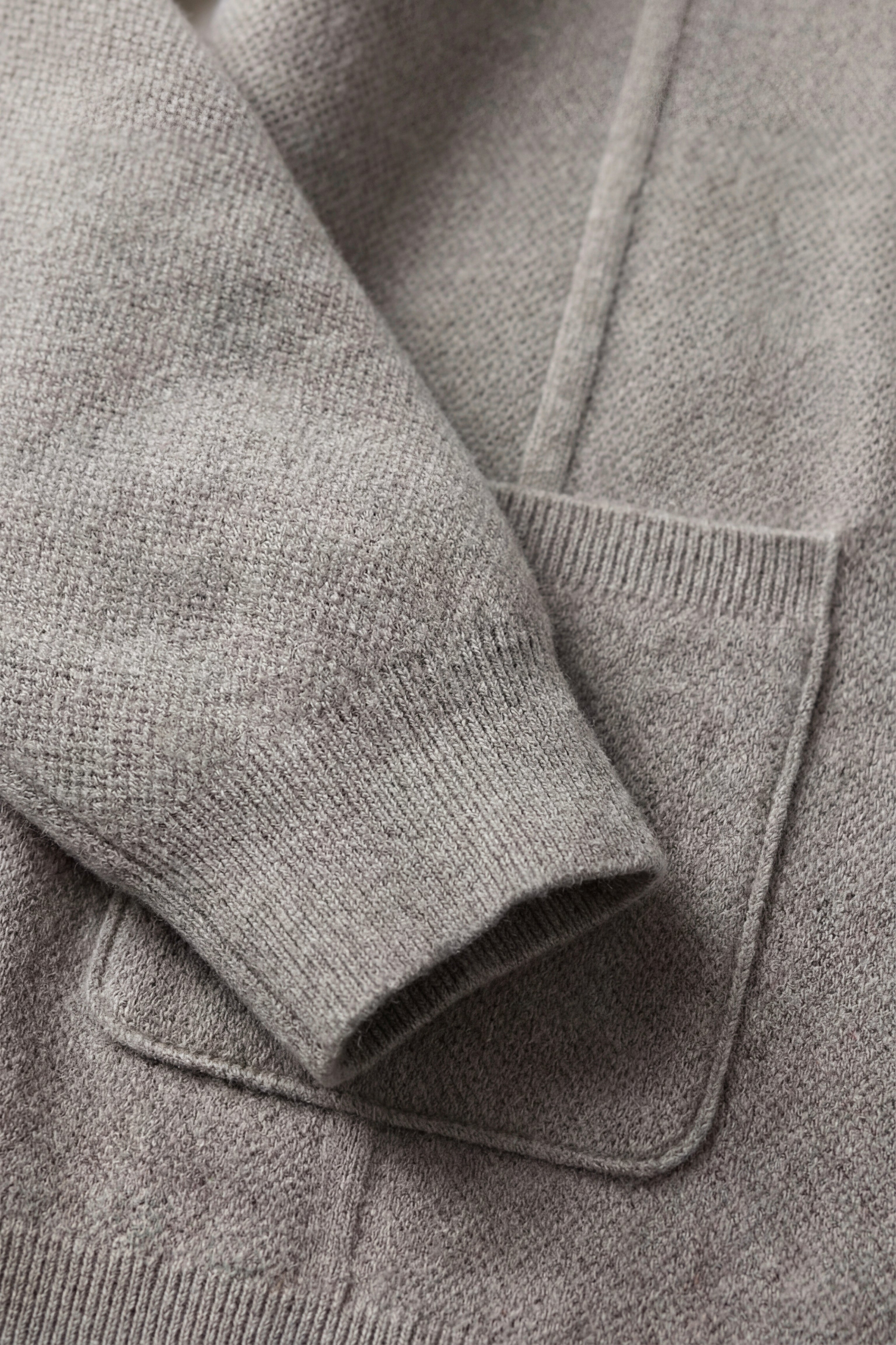 Cardigan Valero in Cashmere Grigio