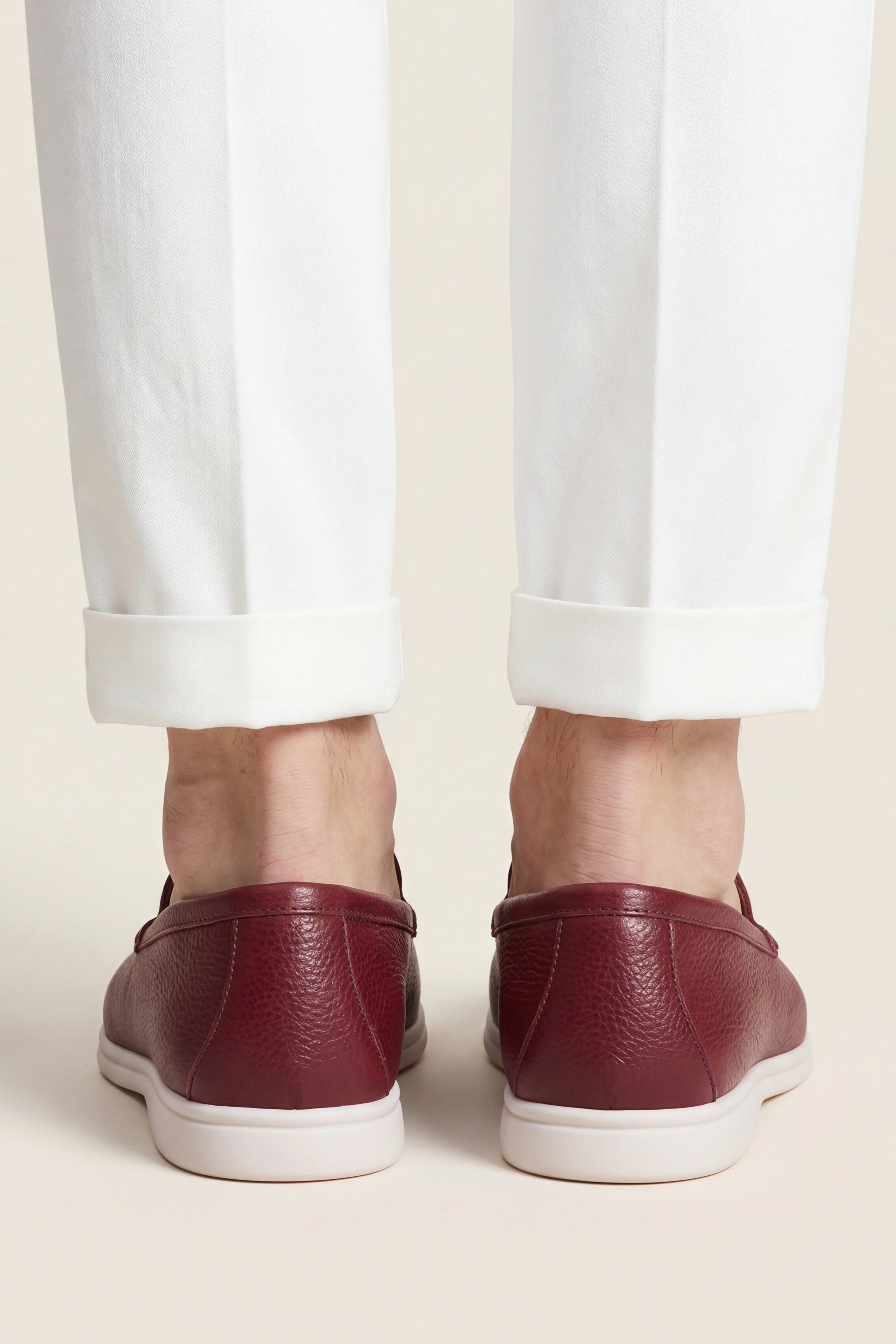 Mocassino Alvero Elegante Bordeaux