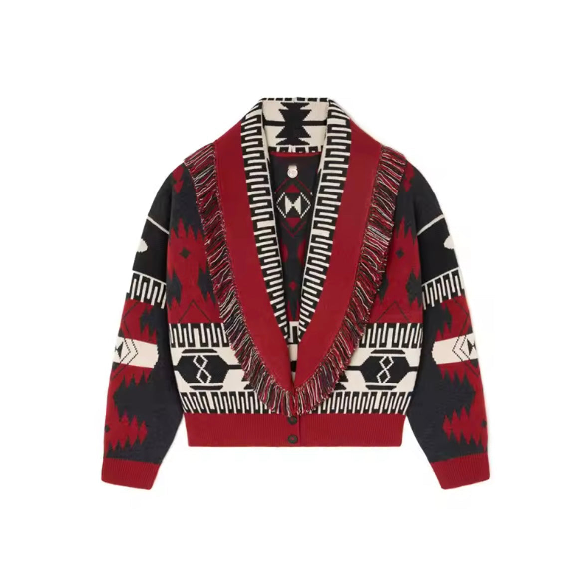 CARDIGAN KURZES TUCH
