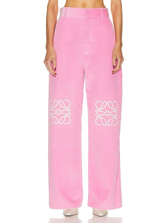 Pinke Cordhose