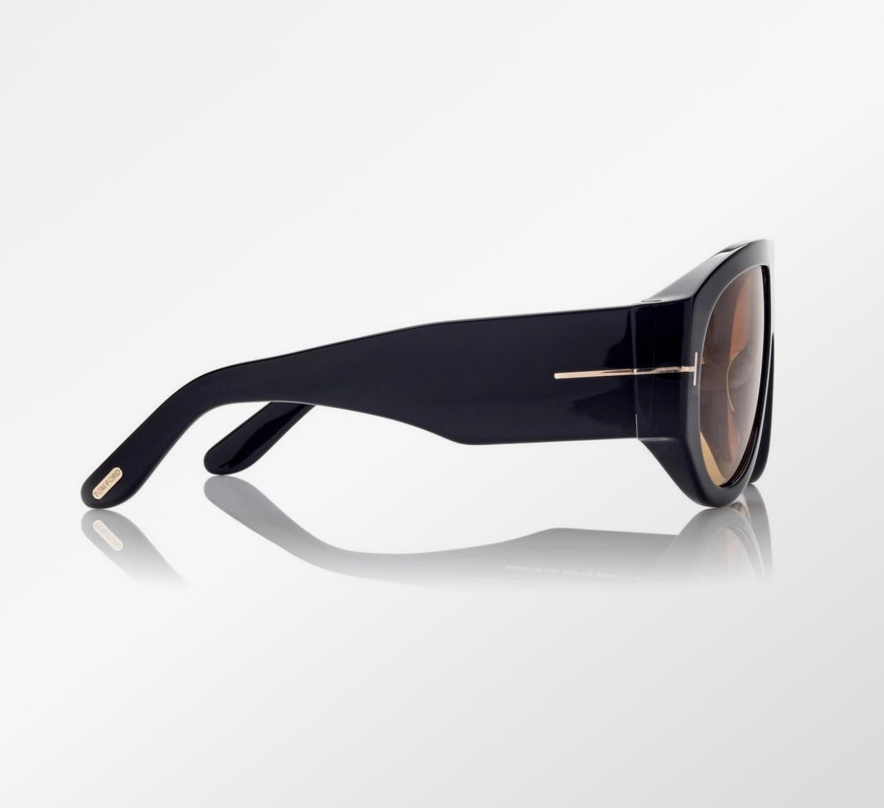 Tom F Occhiali da sole Shini Nero/Marrone