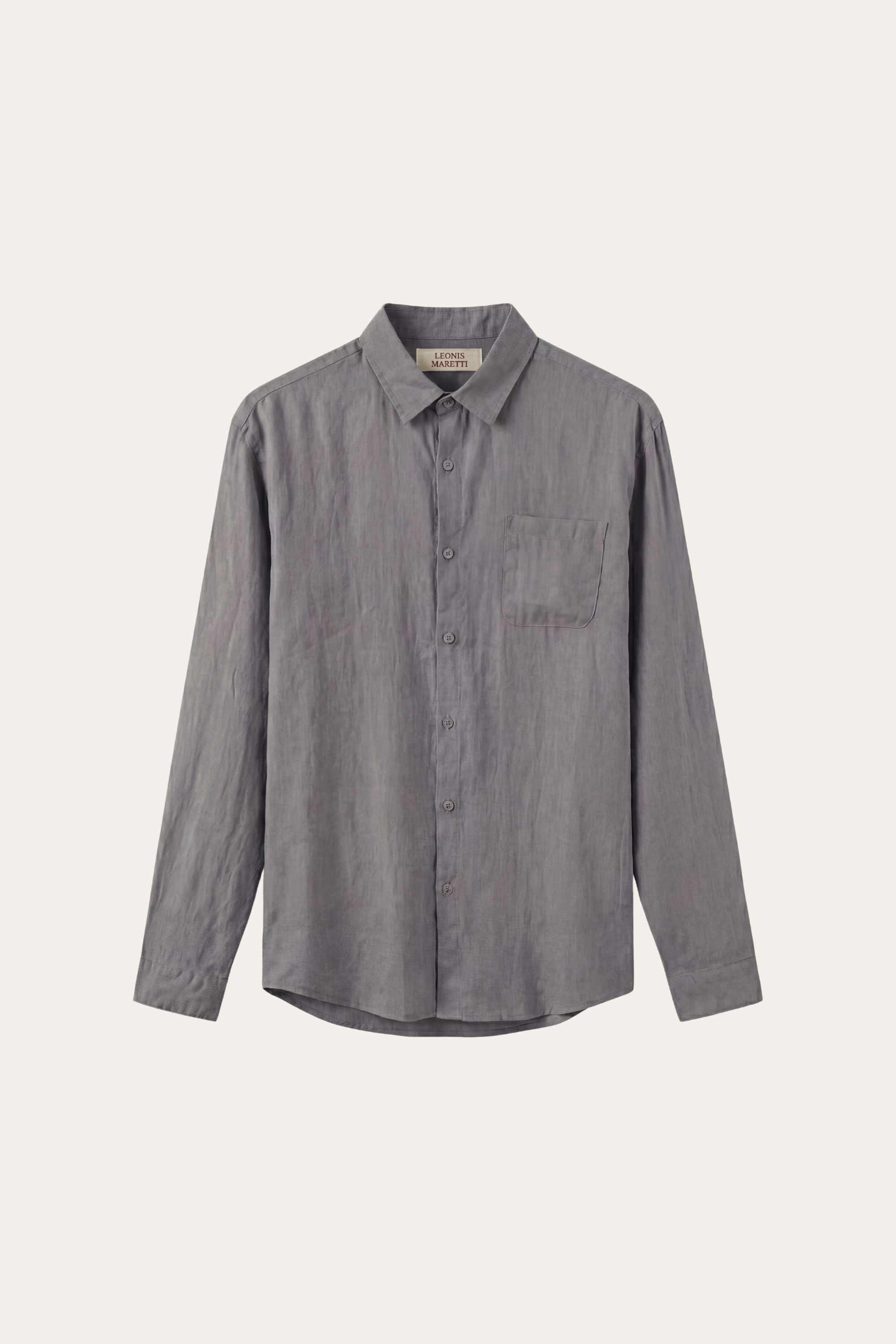 Torino Linen Shirt Grey