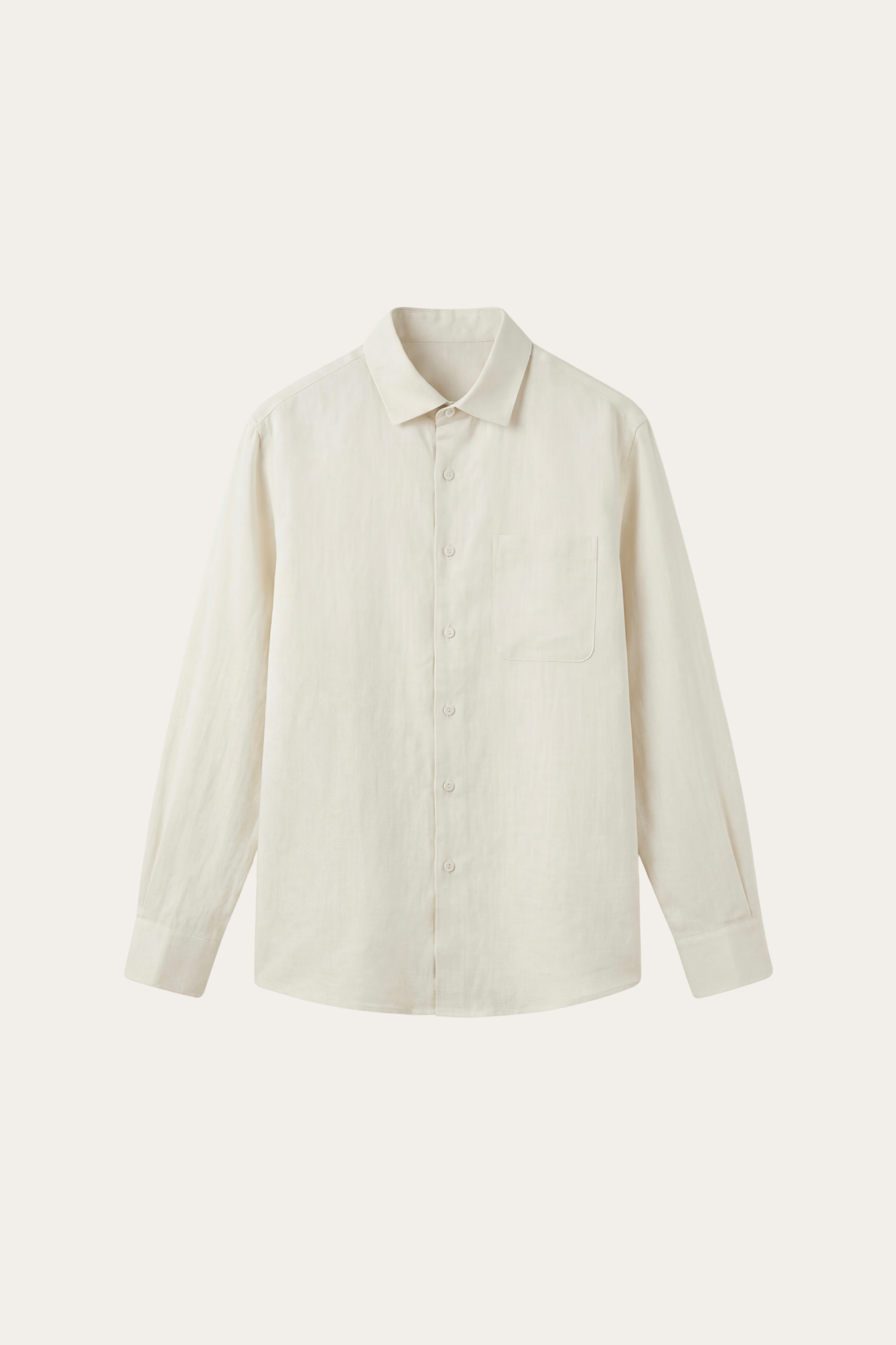 Camicia in Lino Positano Color Crema