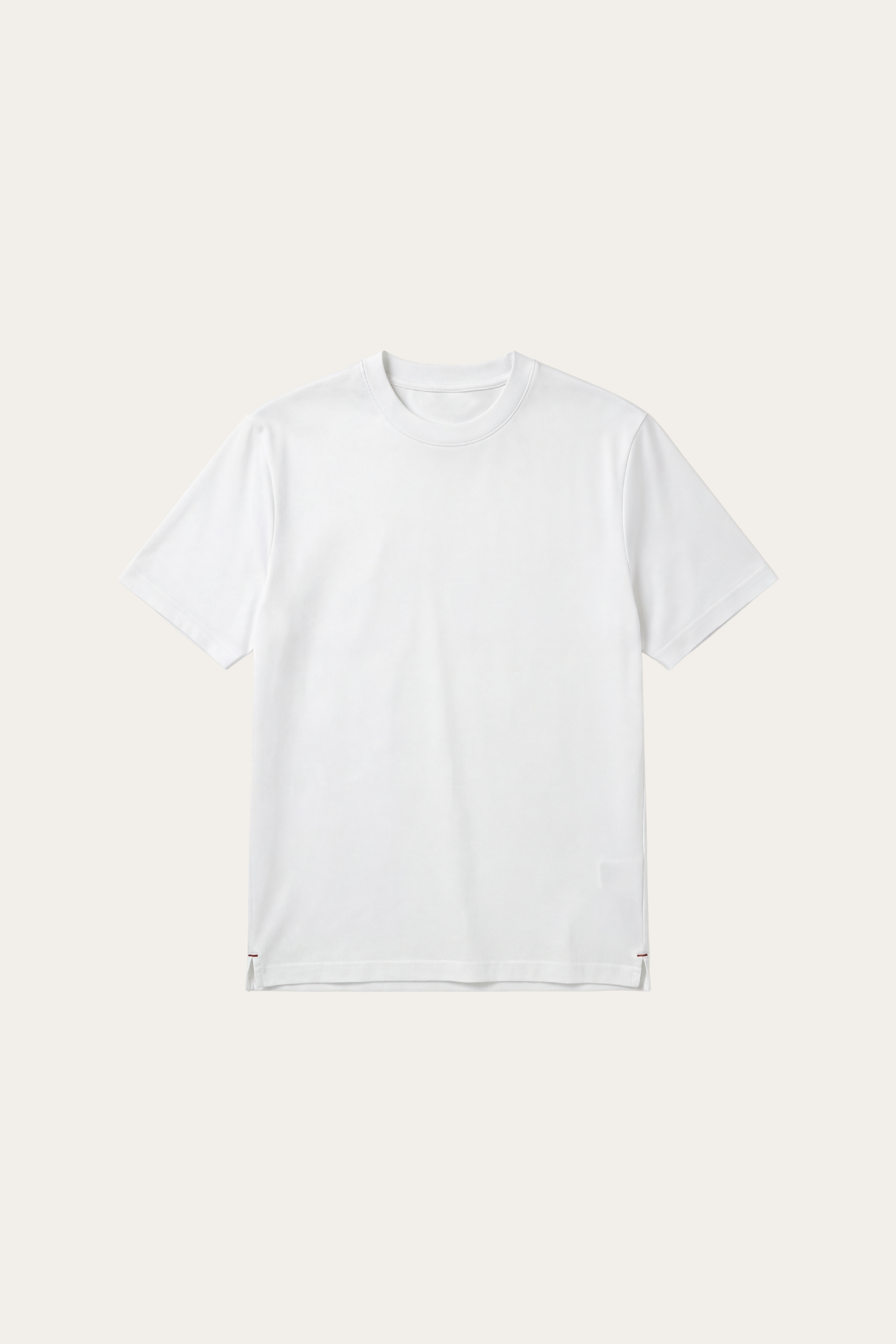 T-shirt girocollo Ferrara bianca