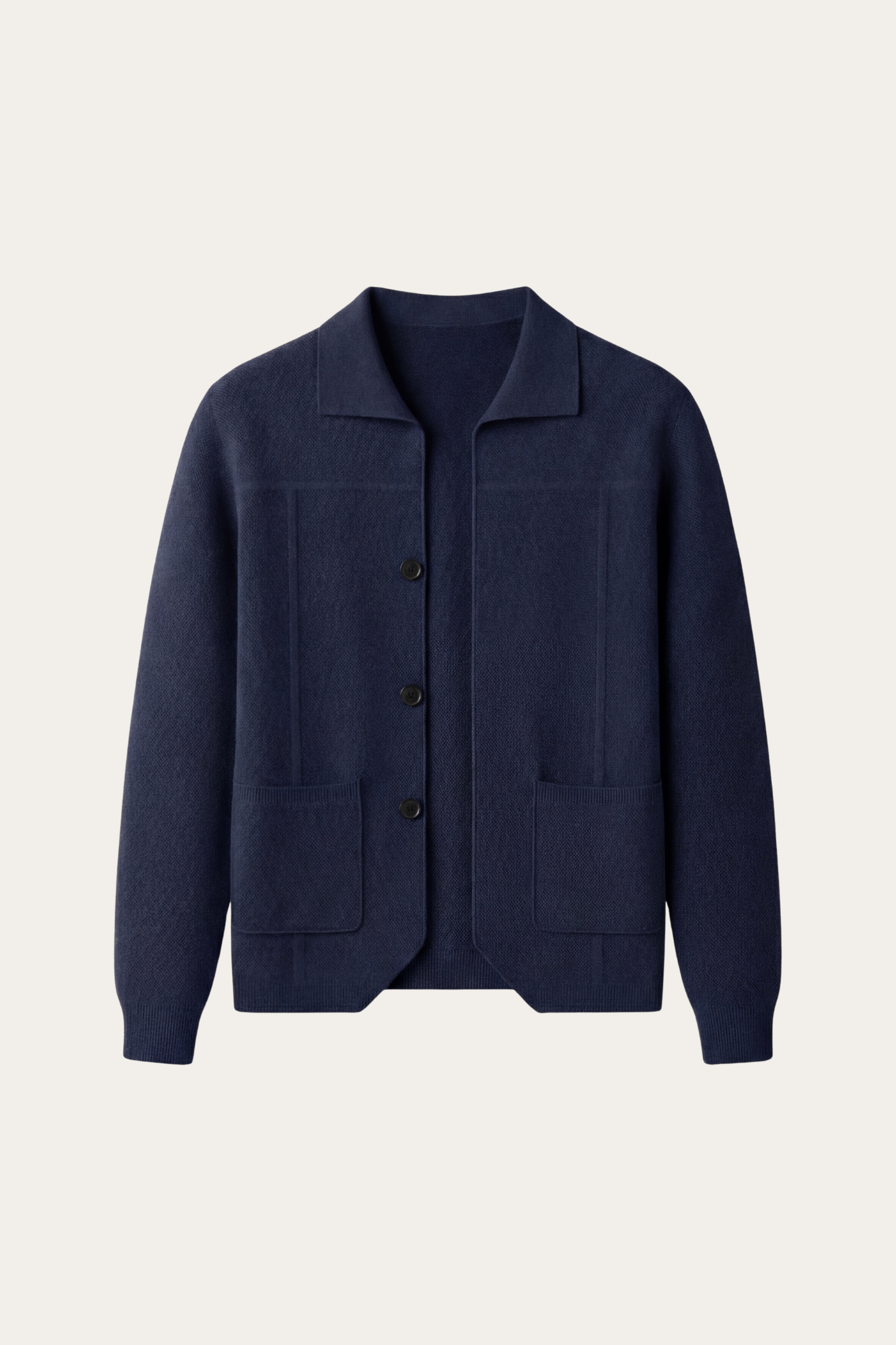 Cardigan Valero Cashmere blu navy