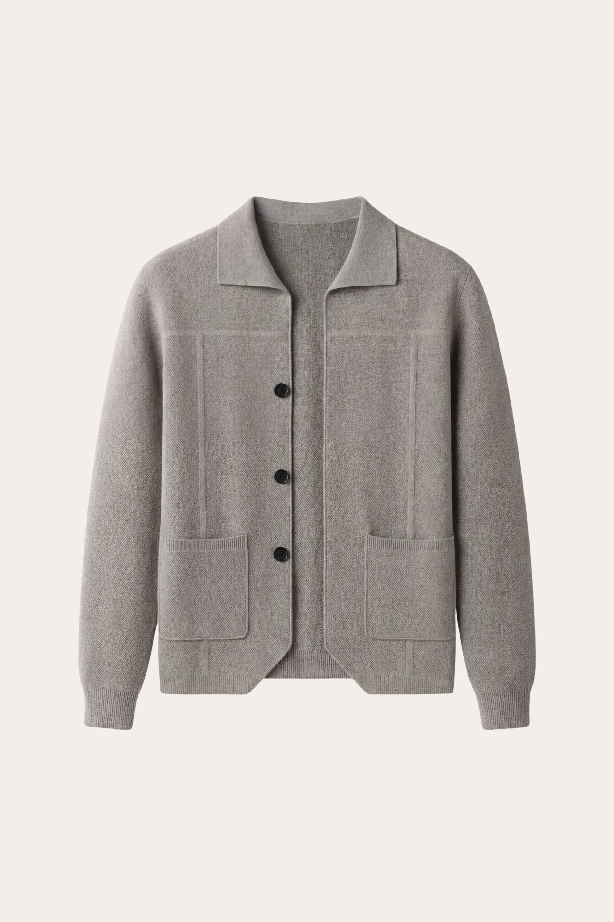 Cardigan Valero in Cashmere Grigio