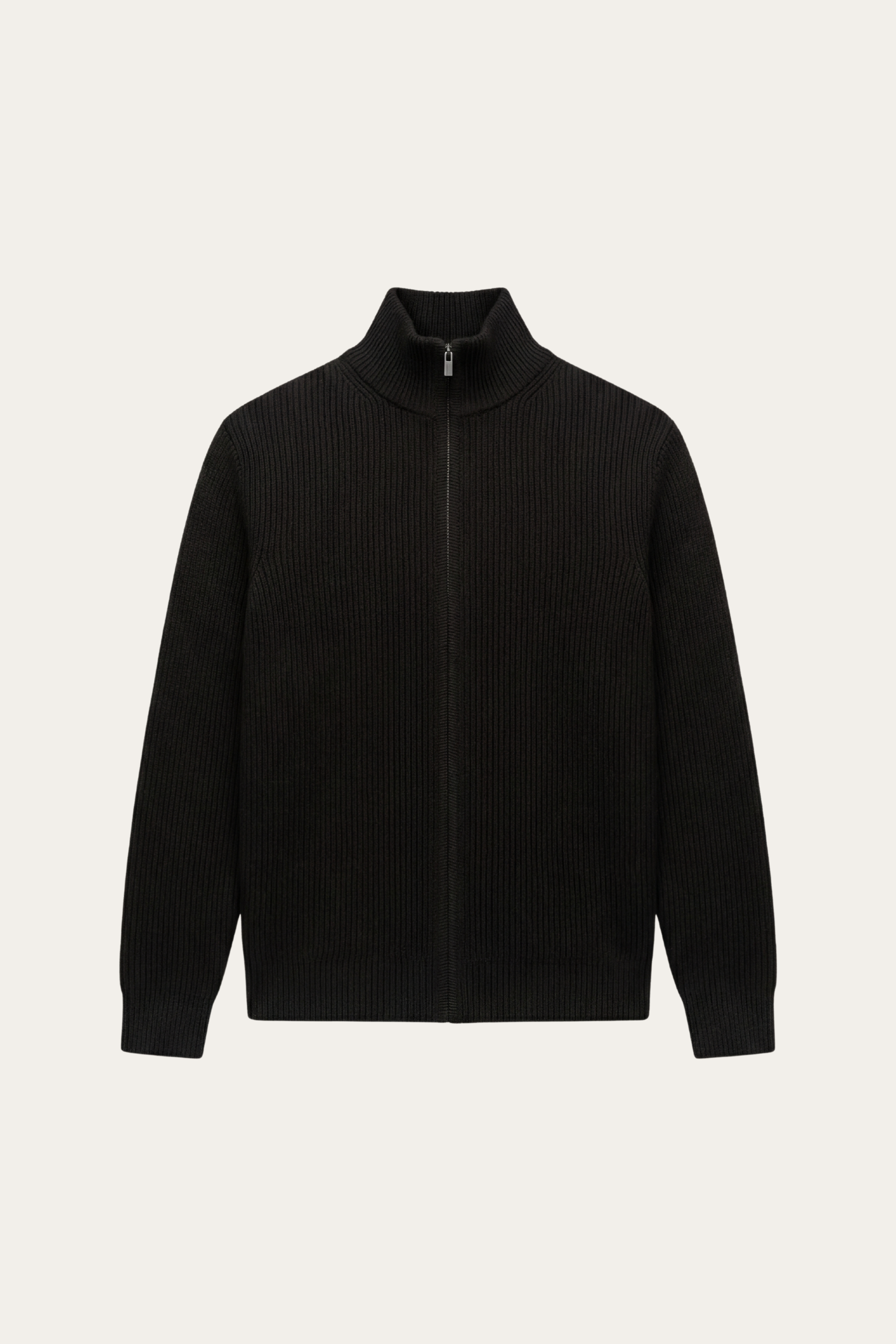 Cardigan Roma in cashmere nero