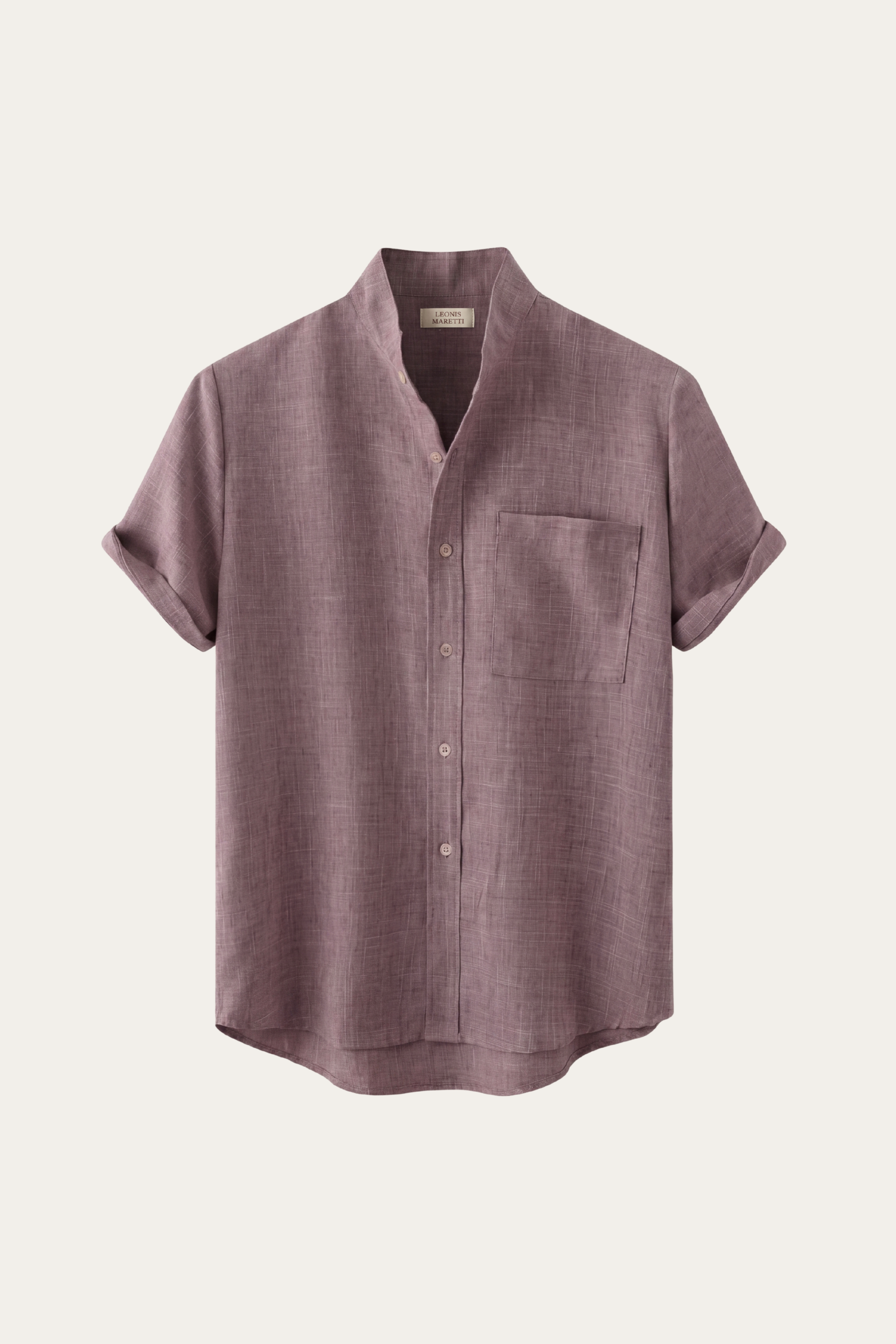 Treviso Lino Manica Corta Viola