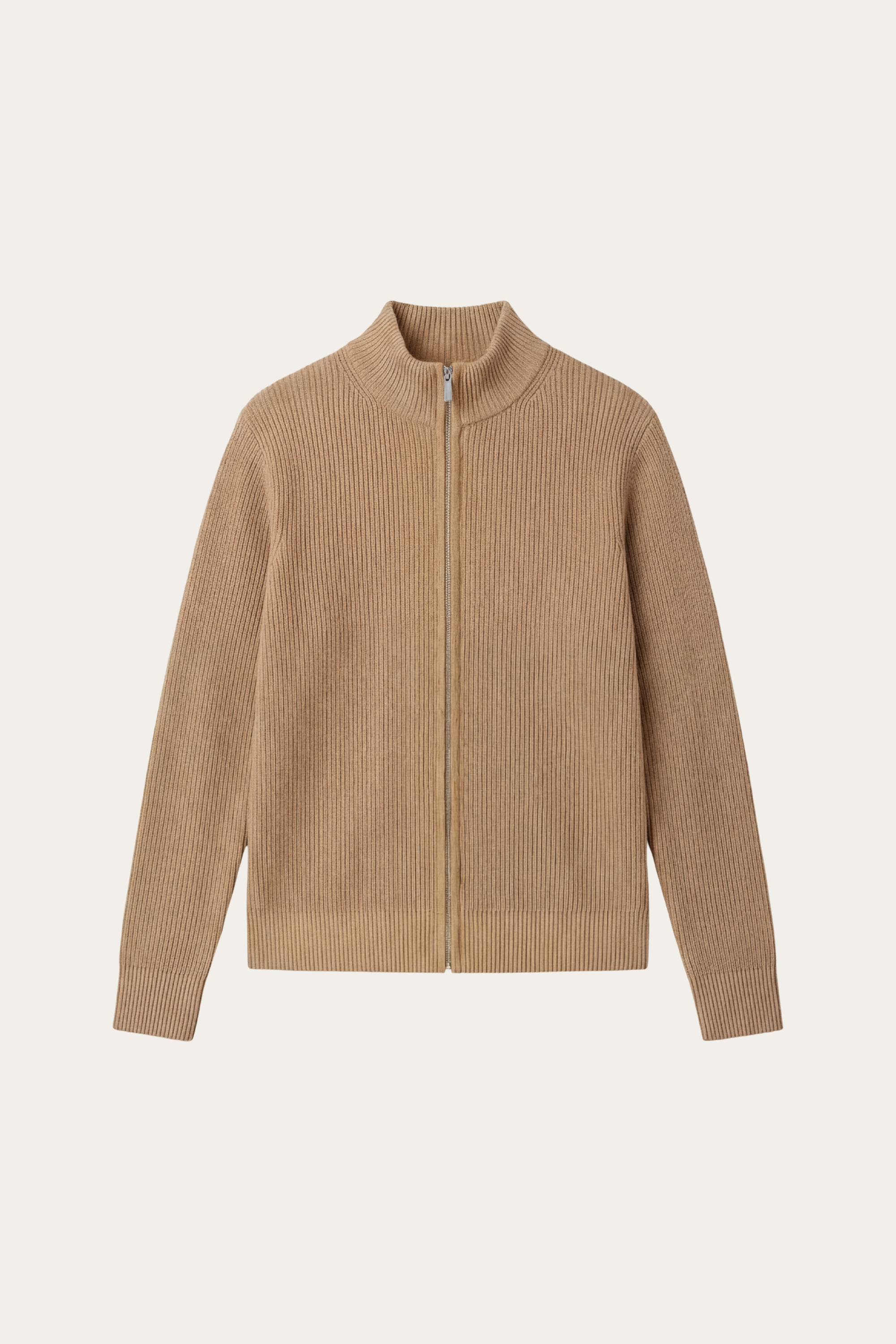 Cardigan Roma in Cashmere color Kaki