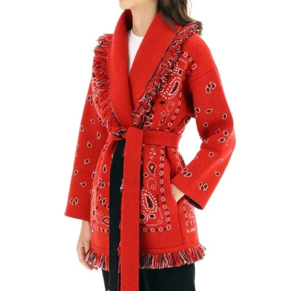 GILET BANDANA ROUGE