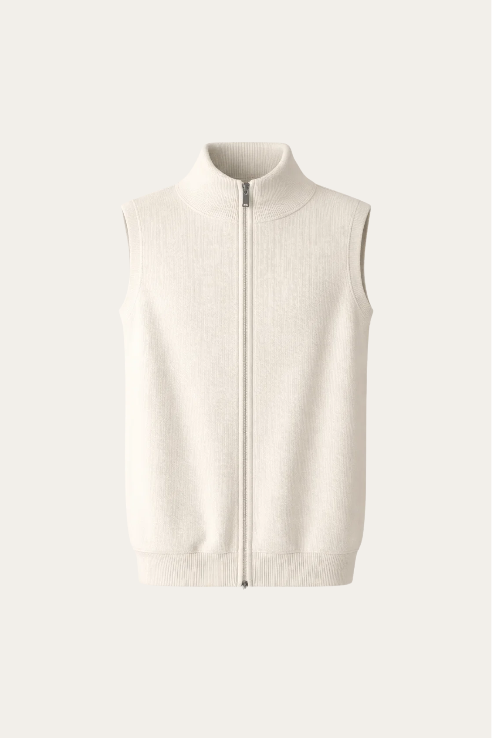 Alberto Merino Gilet Avorio