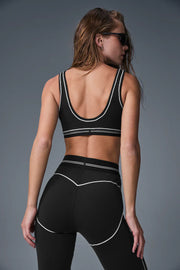 Airbrush Heart Throb Bra Black