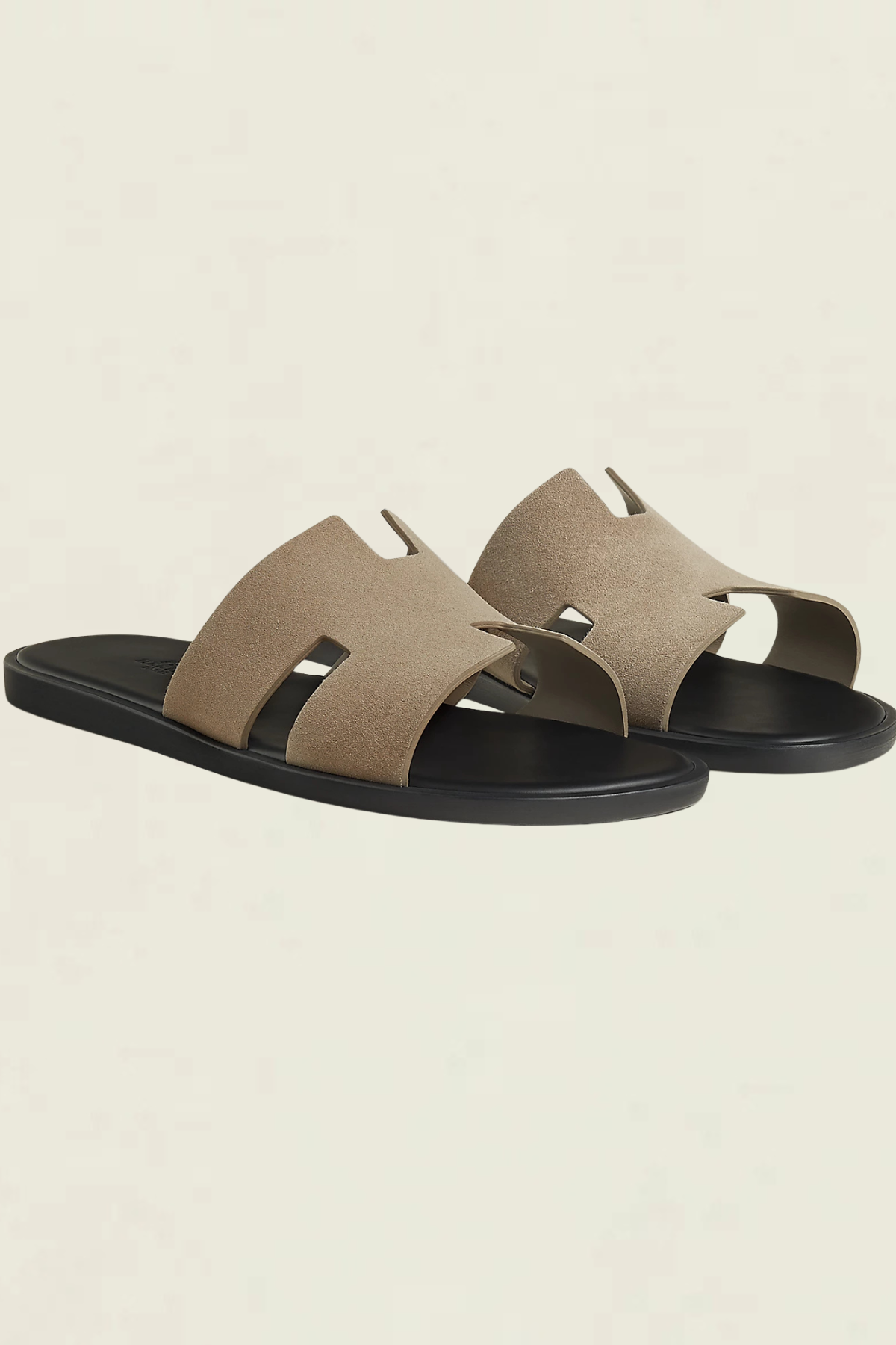 Arezzo Suede Sandal Gray