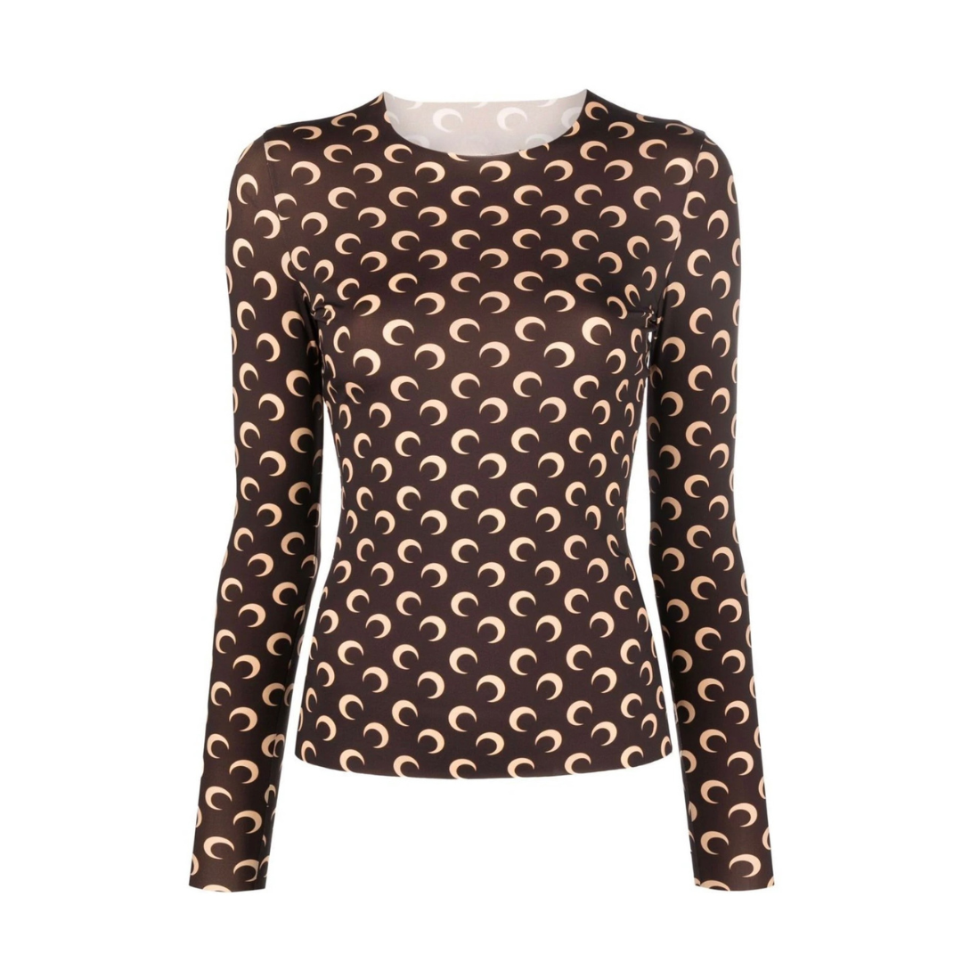 T-Shirt mit TERRA-Print