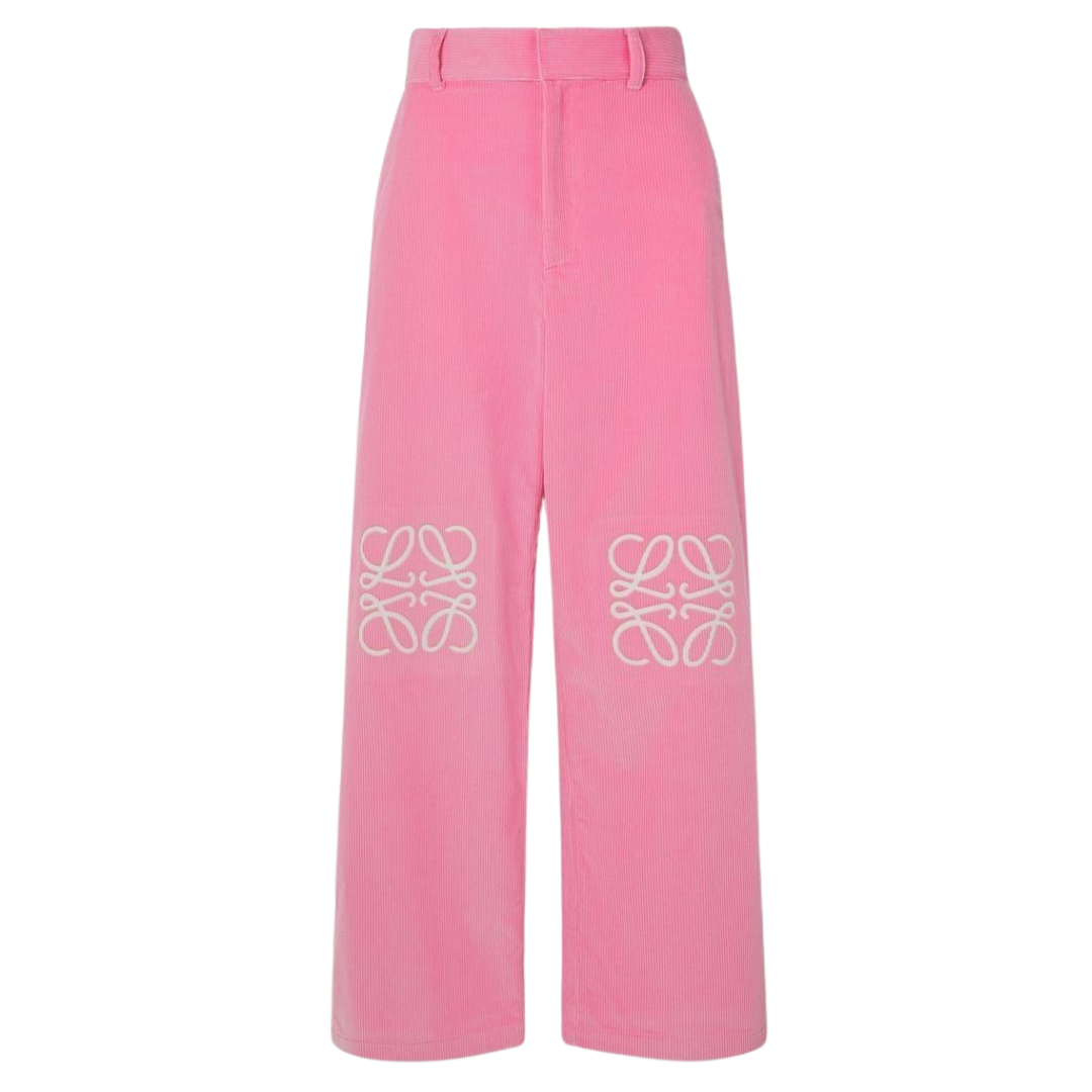 Pinke Cordhose