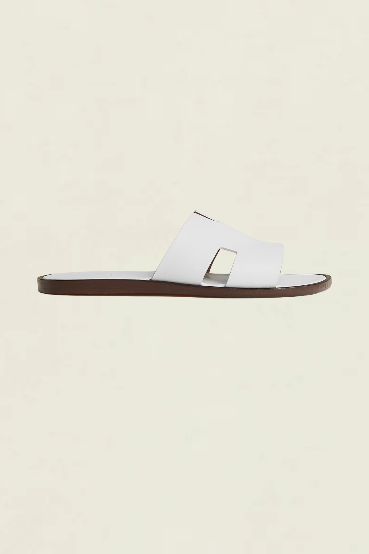 Arezzo Leather Sandal White